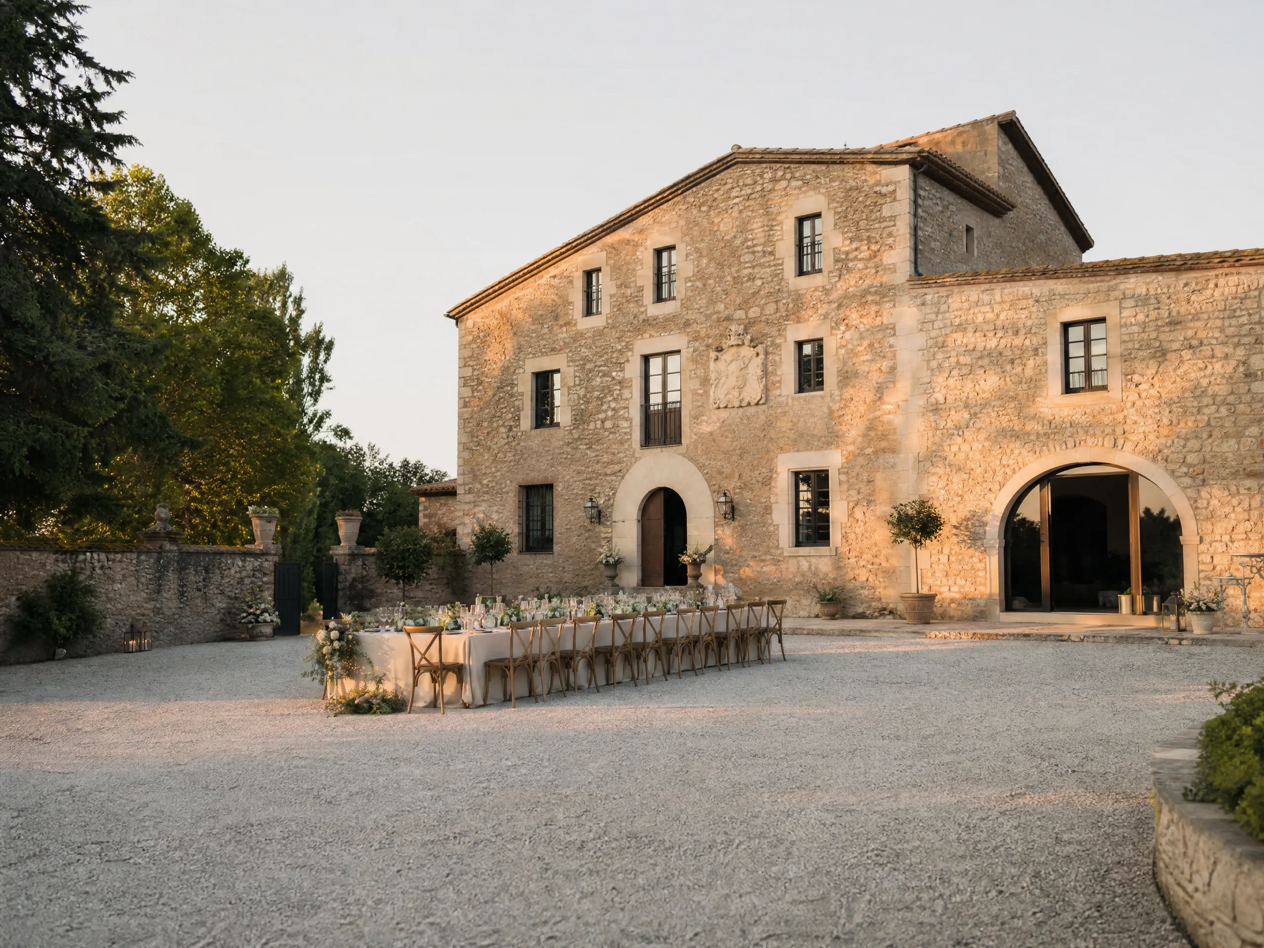 Masia Can Coll wedding venue — Barcelona countryside 1