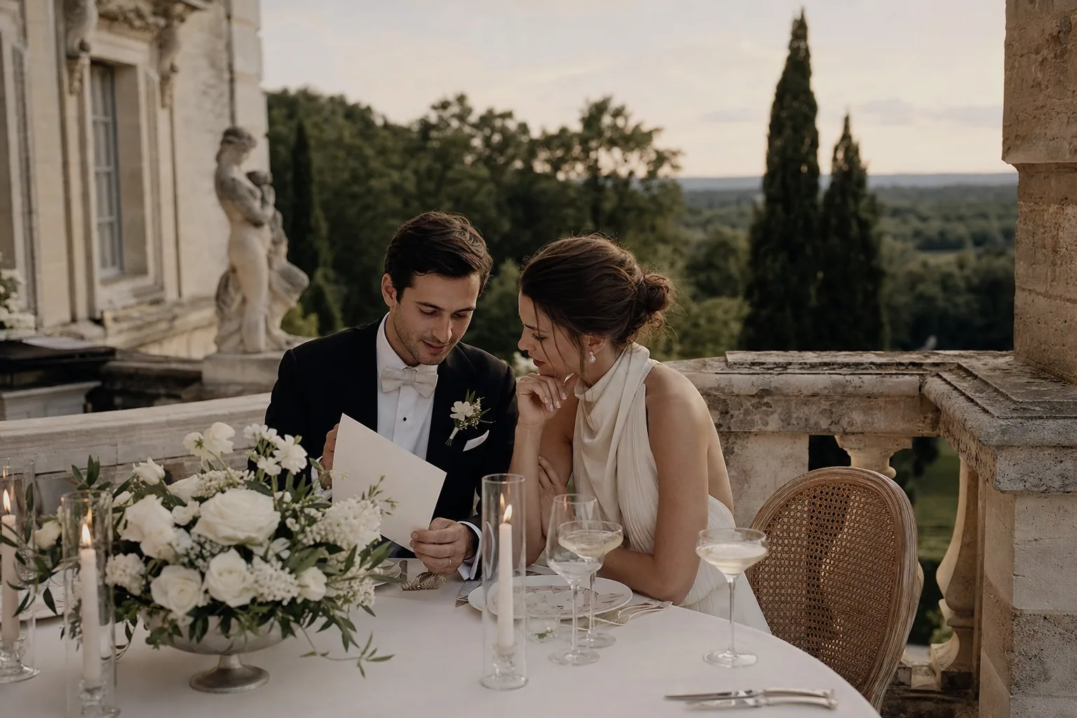 Wedding reception detail: Legal Requirements for International Couples