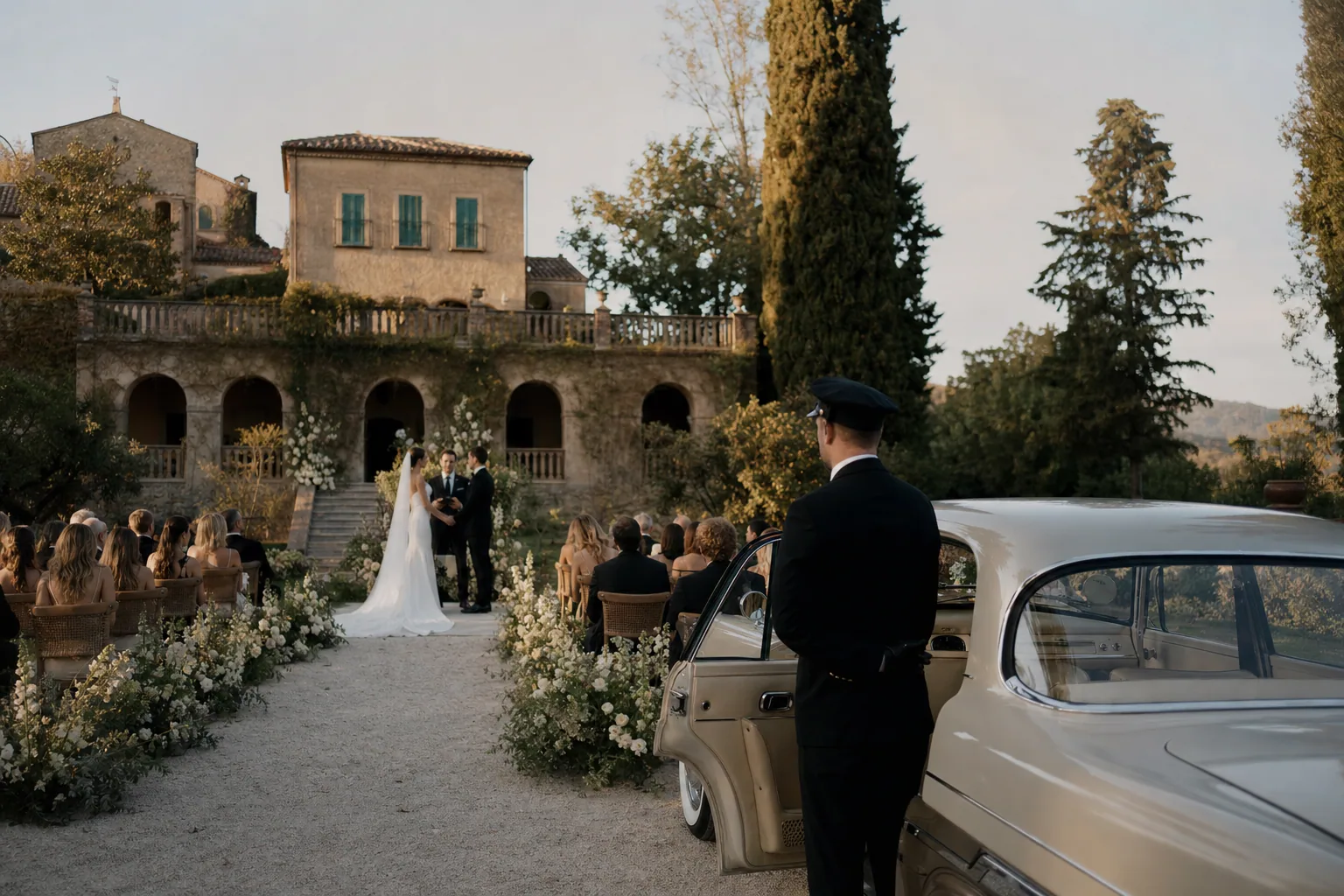 Wedding ceremony in Spain: Travel Coordination and Transportation