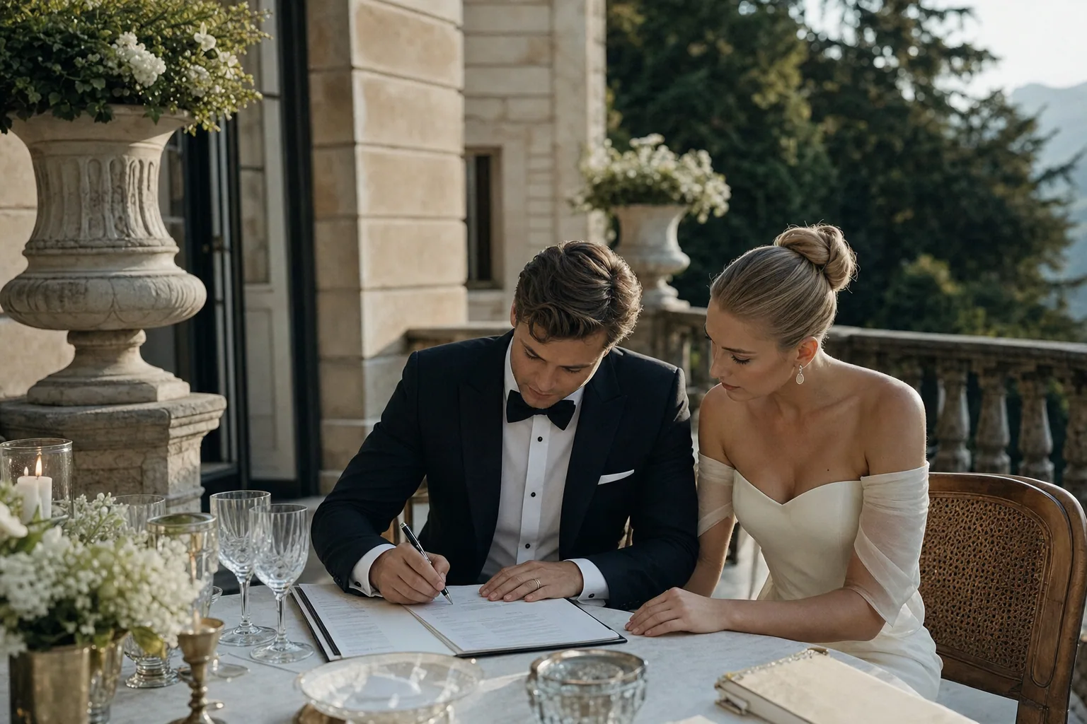 Wedding reception detail: Navigating Legal Requirements and Documentation