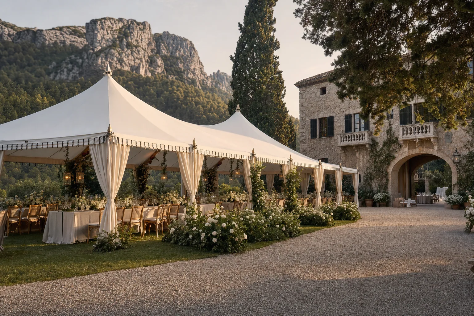 Luxury wedding detail: Tent and Marquee Solutions