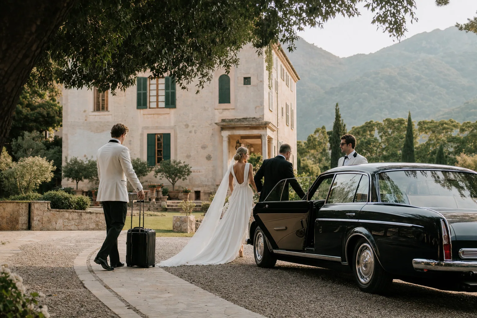 Luxury wedding detail: Airport Transfer Coordination Strategies