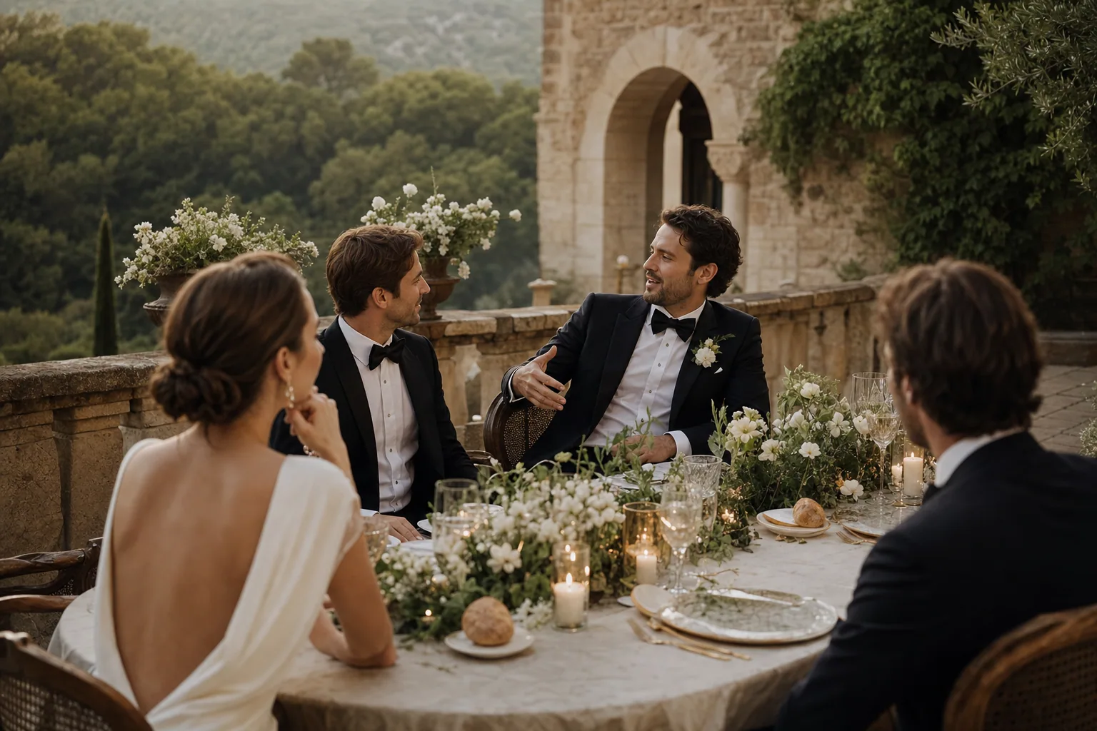 Wedding reception detail: Spanish Venue and Vendor Insurance Requirements