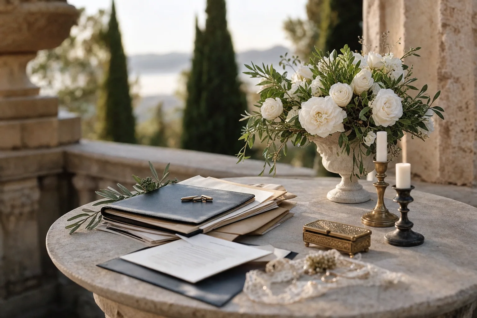 Luxury wedding detail: Essential Documentation Requirements