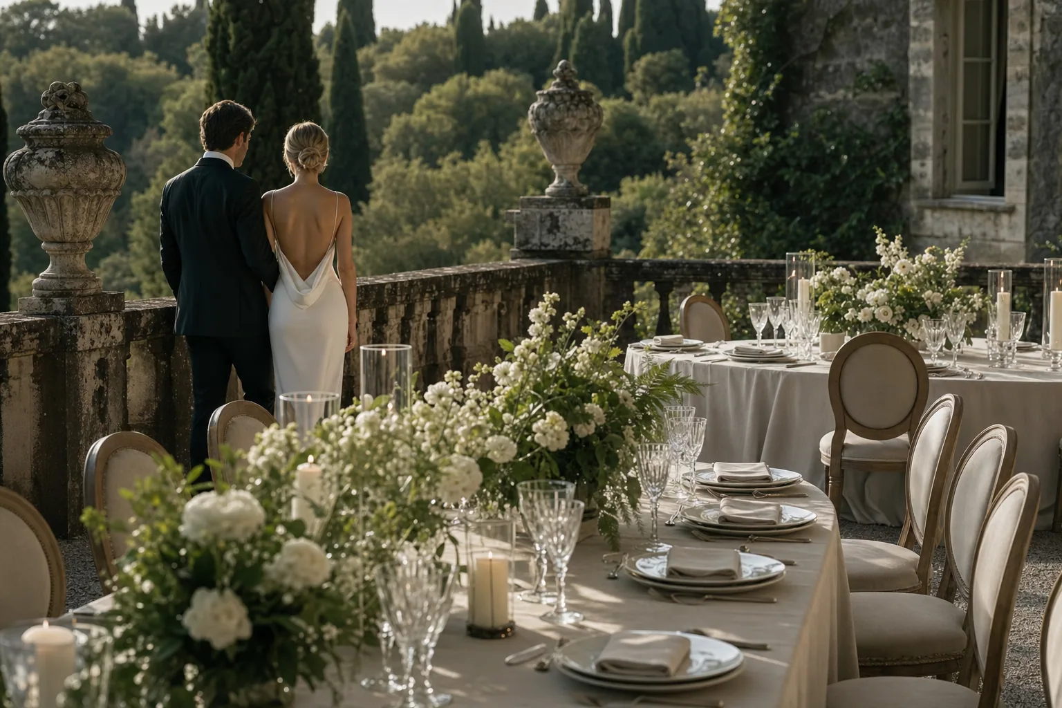 Wedding reception detail: Venue Selection: Matching Location to Vision