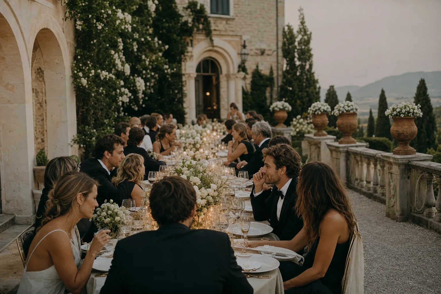 Wedding reception detail: 4-Day Wedding Weekend Template