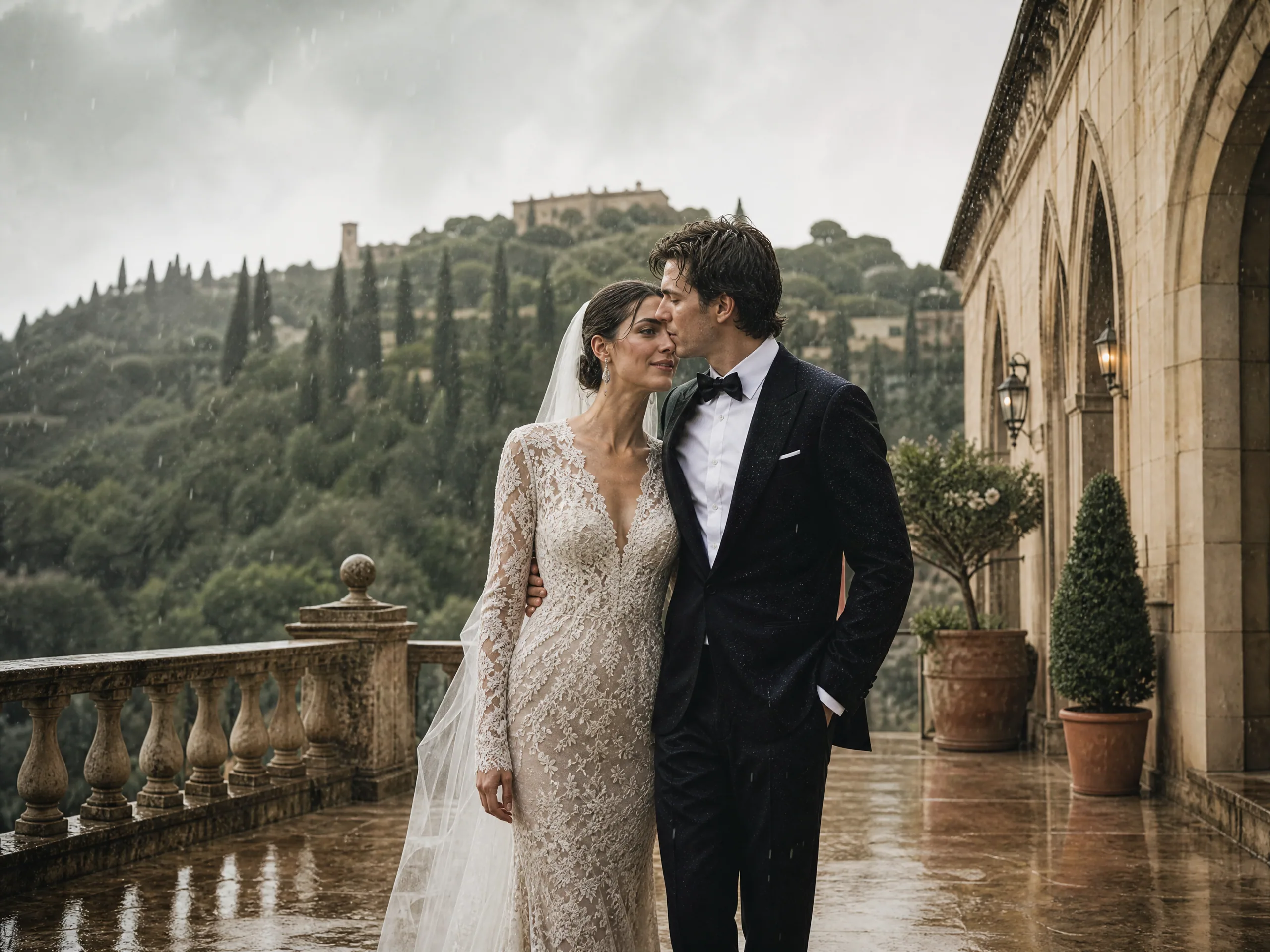 Destination wedding in Spain: Creative Rainy-Day Shot Ideas for Spanish Weddings