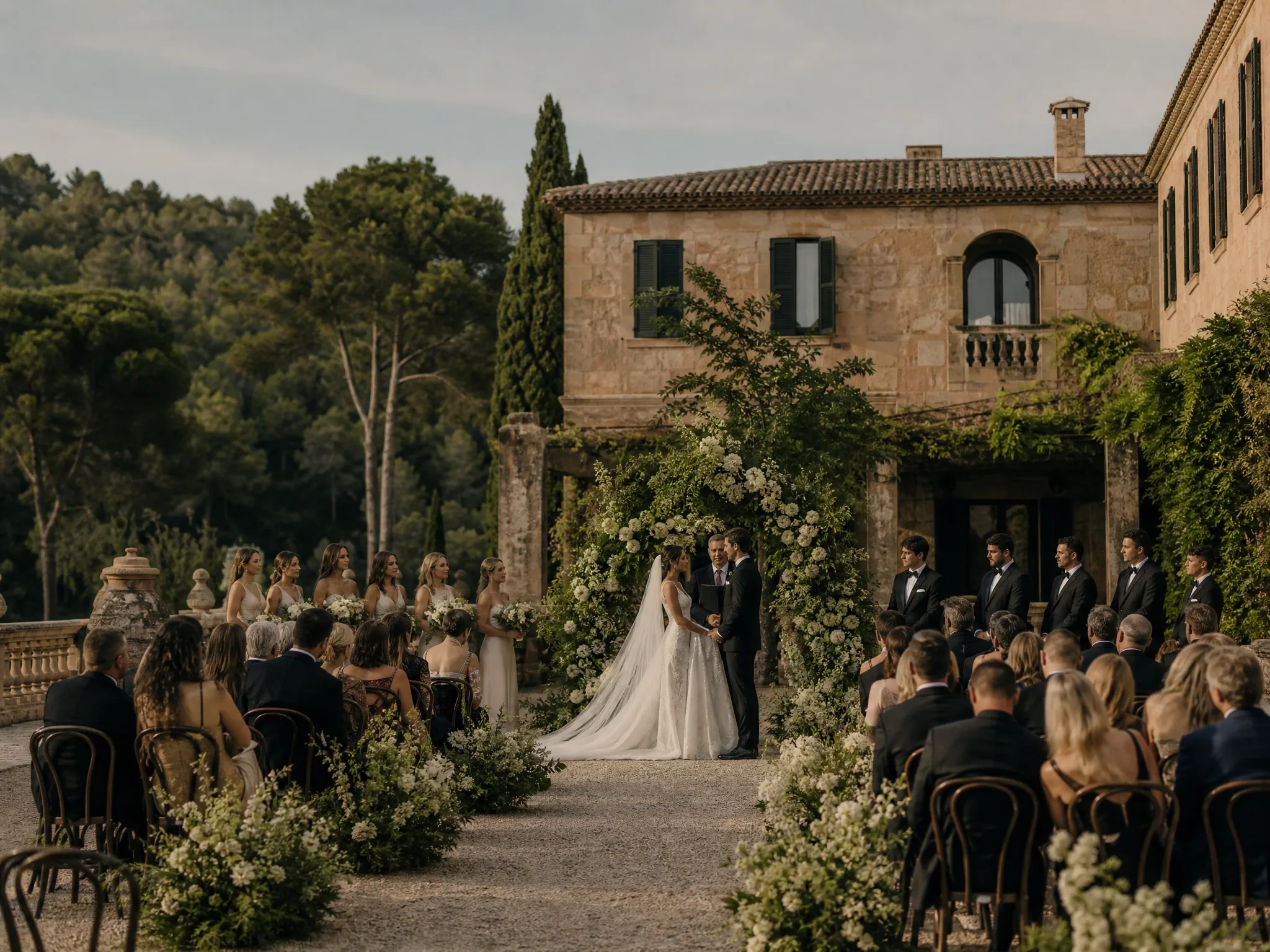 Wedding ceremony in Spain: Spanish Venue Catering Practices for Staff Meals