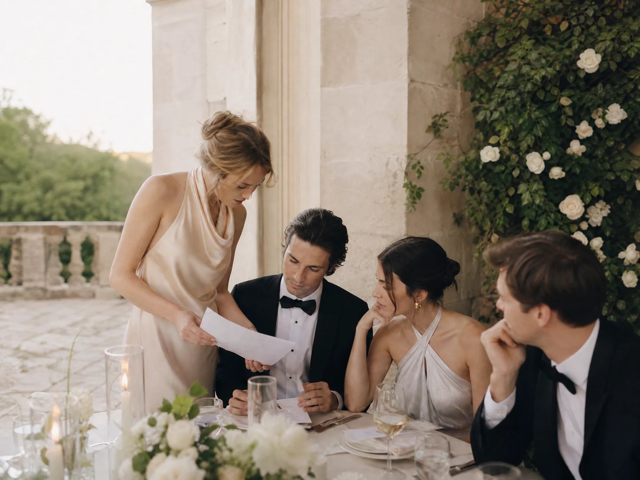 Wedding reception detail: Mastering Call Sheets and Communication