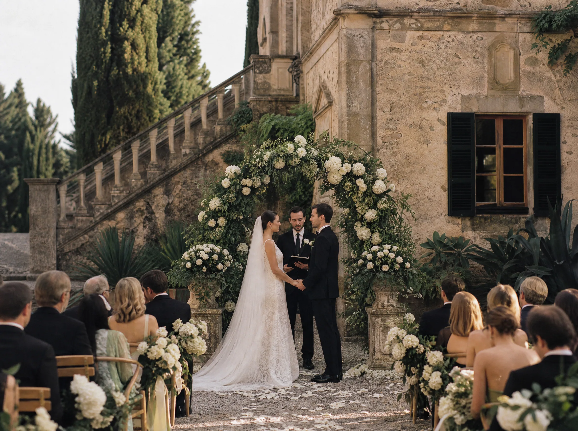Wedding ceremony in Spain: What to put on the wedding website immediately
