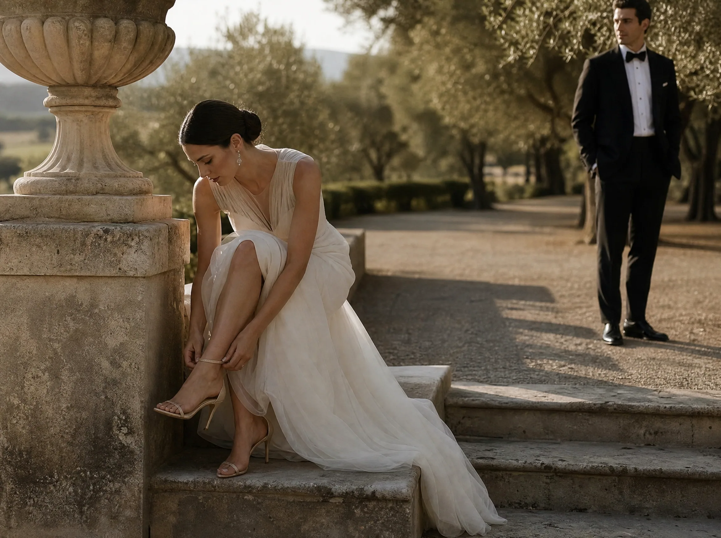 Destination wedding in Spain: Footwear: The Detail That Saves the Day