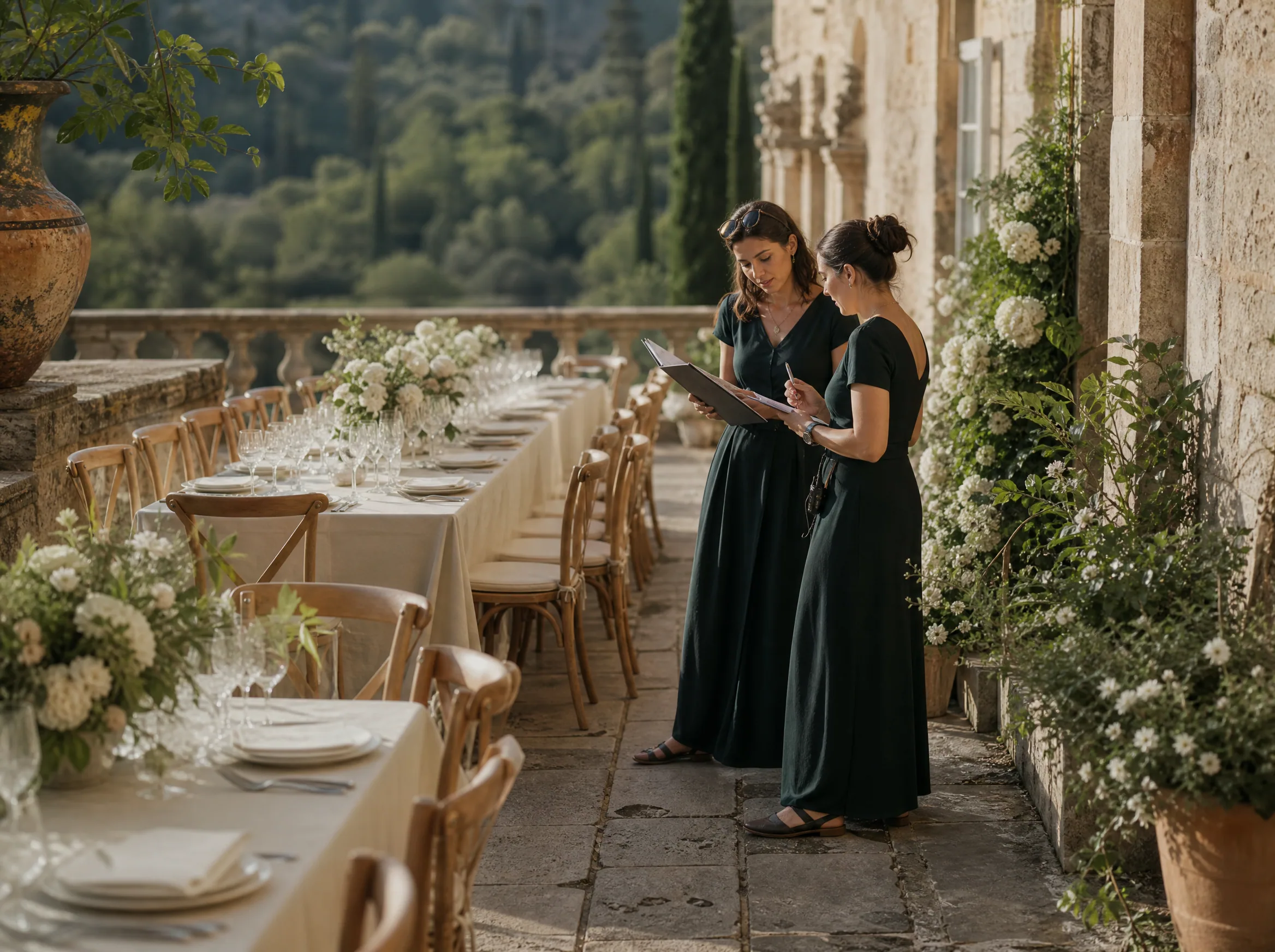 Wedding reception detail: What a Strong Spanish Day-of Coordinator Owns