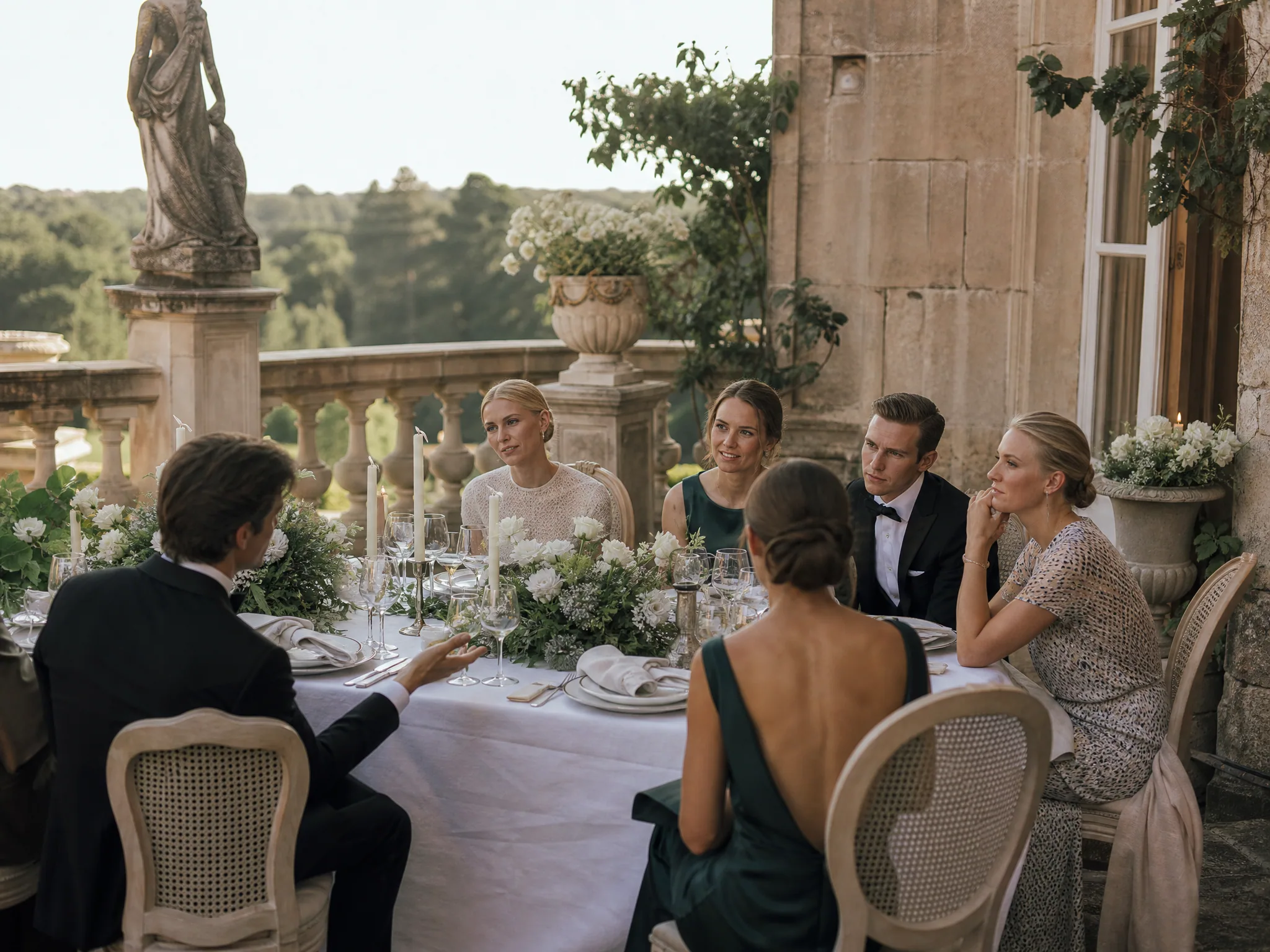 Wedding reception detail: How to Brief the Person Walking the Property
