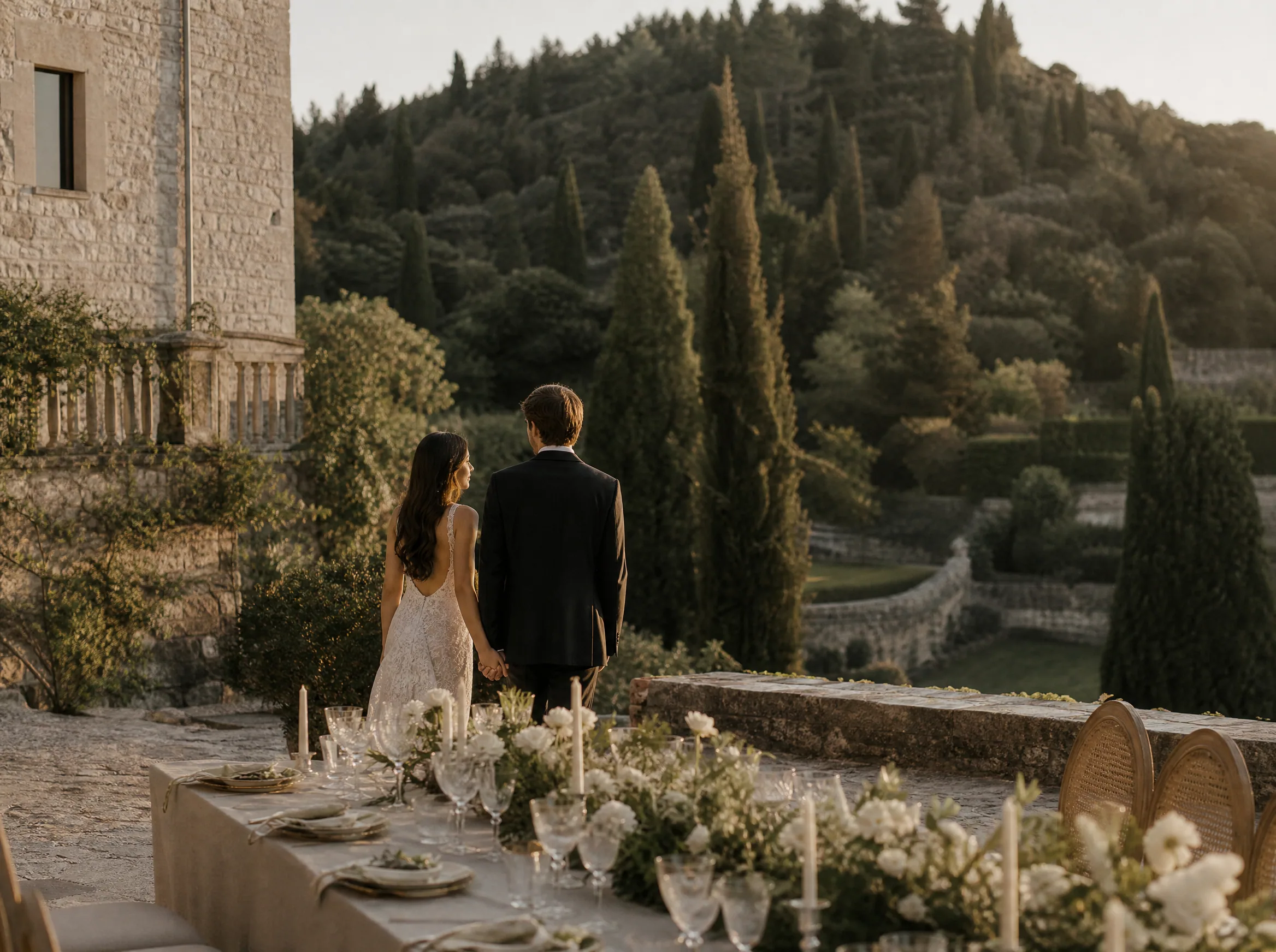 Destination wedding editorial: Why Power Planning Matters at Spanish Masias and Fincas