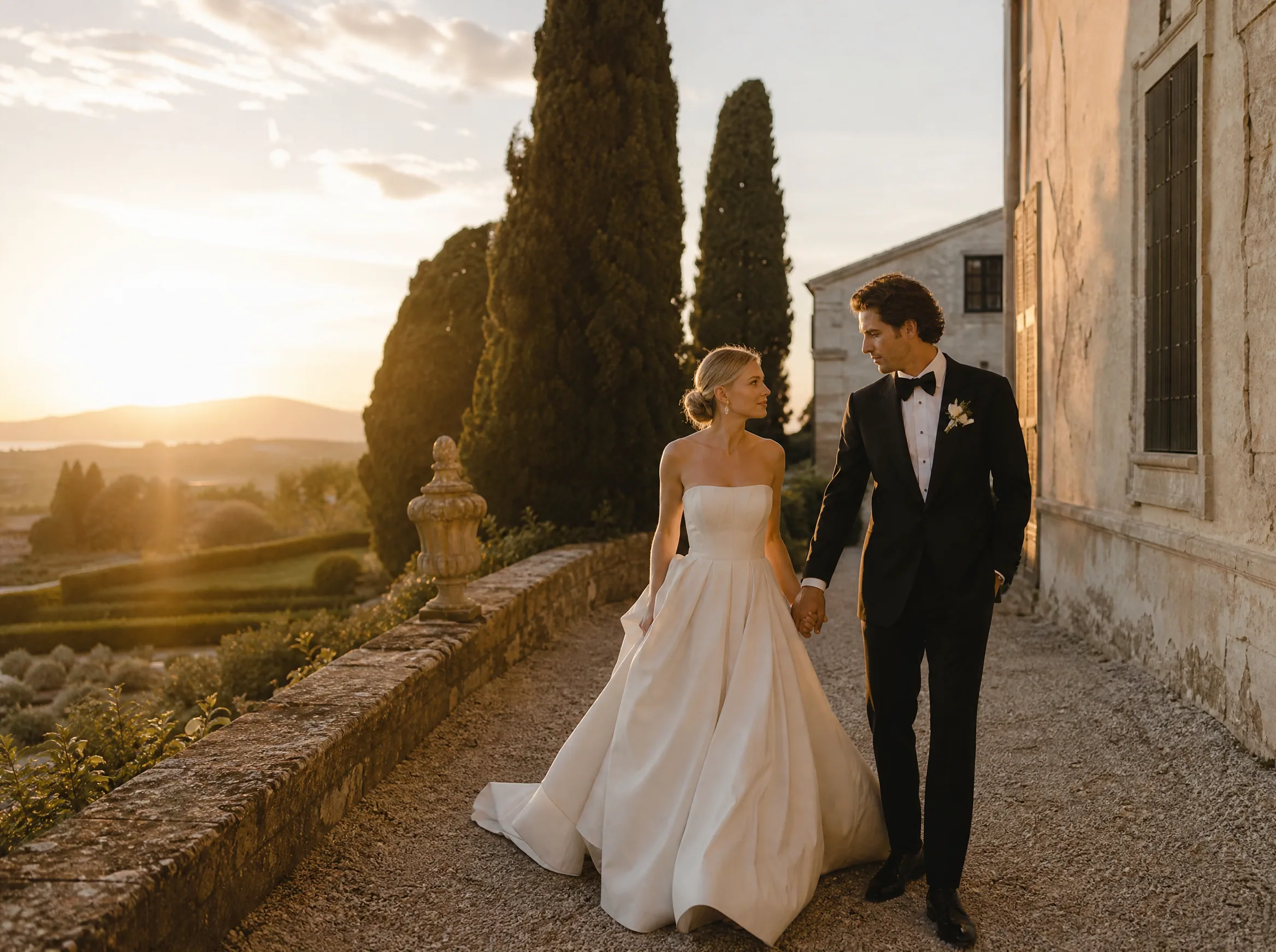 Destination wedding editorial: Why Sunset Timing Matters More in Spain Than You Think