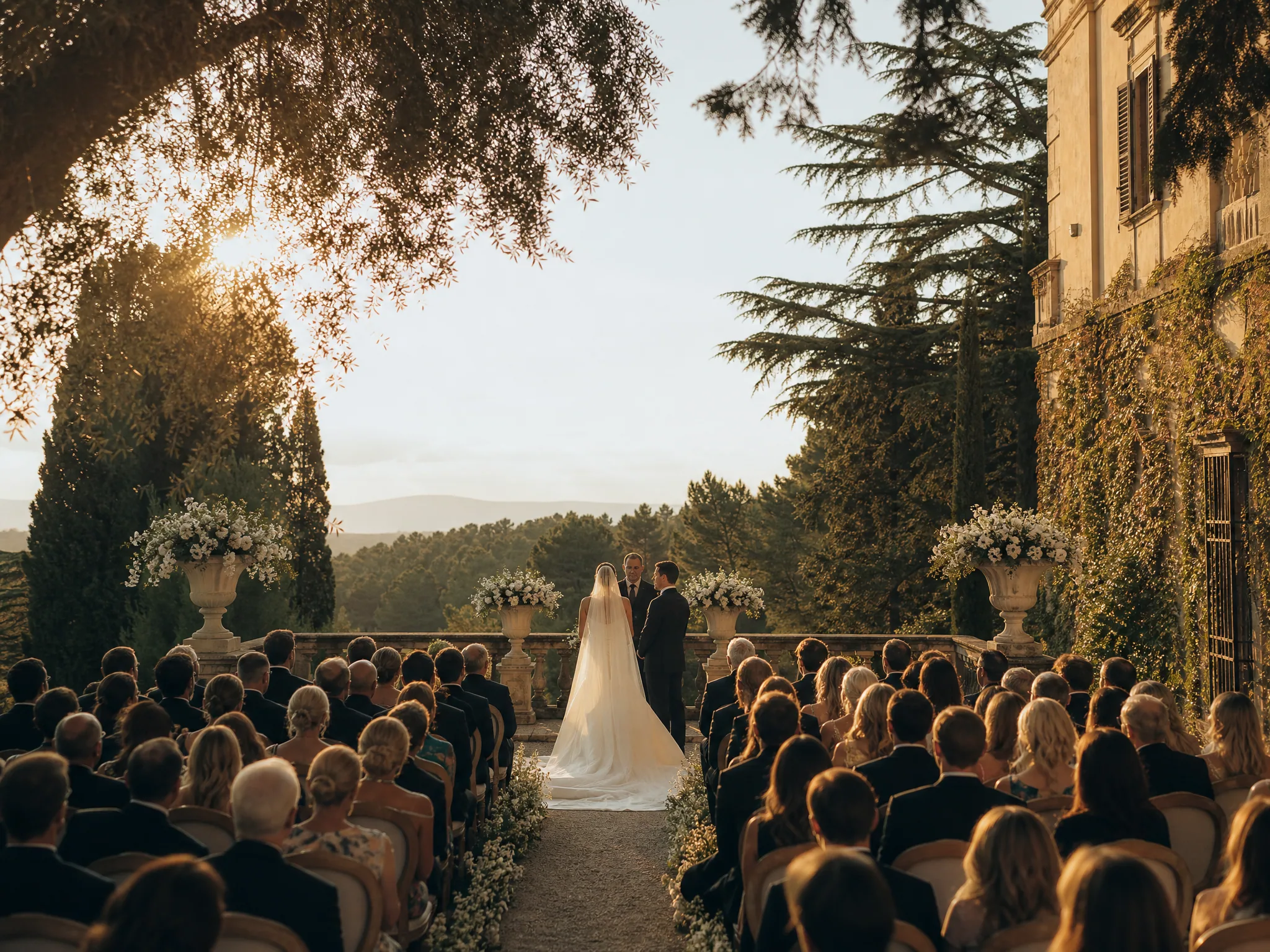 Wedding ceremony in Spain: Ceremony Length Versus Light Window