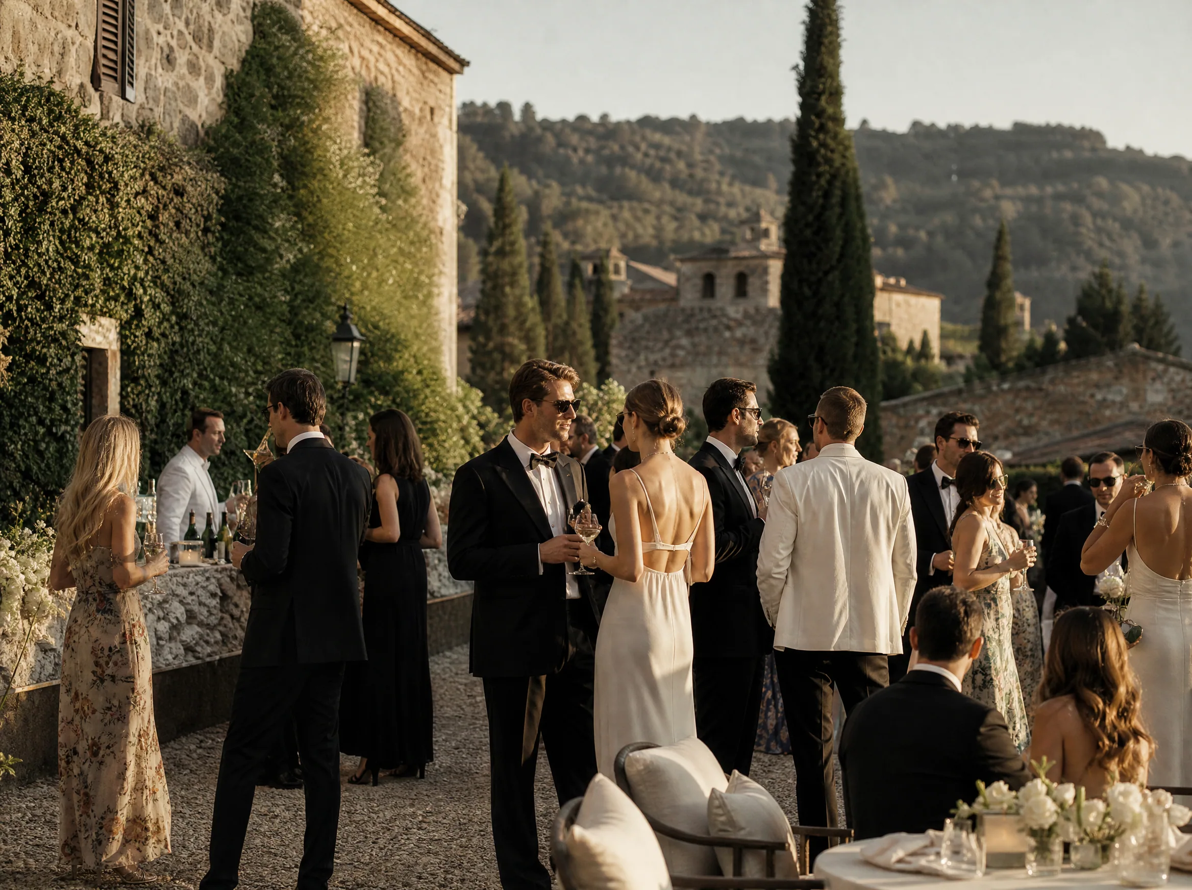 Destination wedding editorial: Treat Cocktail Hour as Guest Infrastructure, Not Just Ambiance