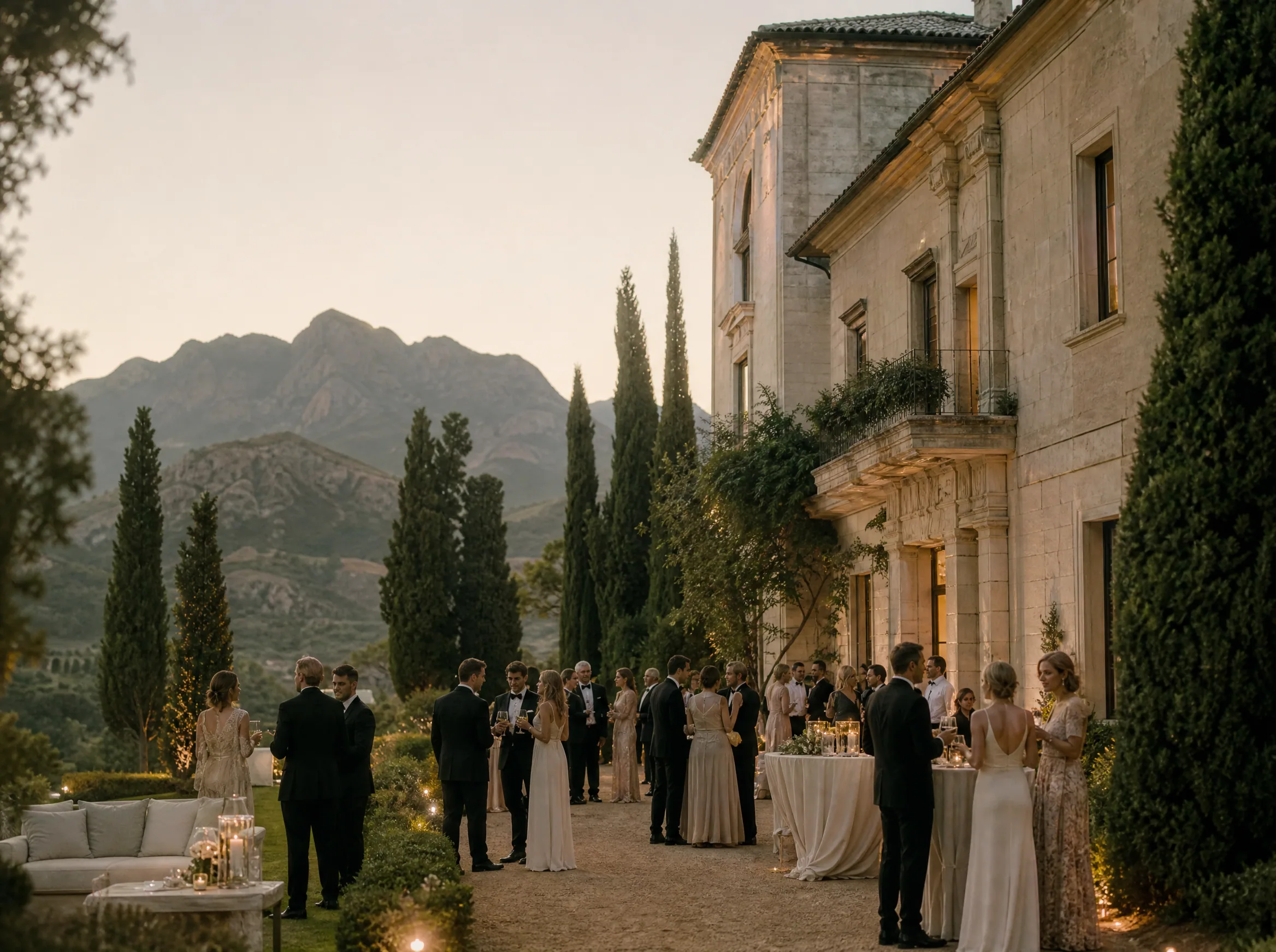 Destination wedding editorial: Decide Whether You Need a Marquee at All