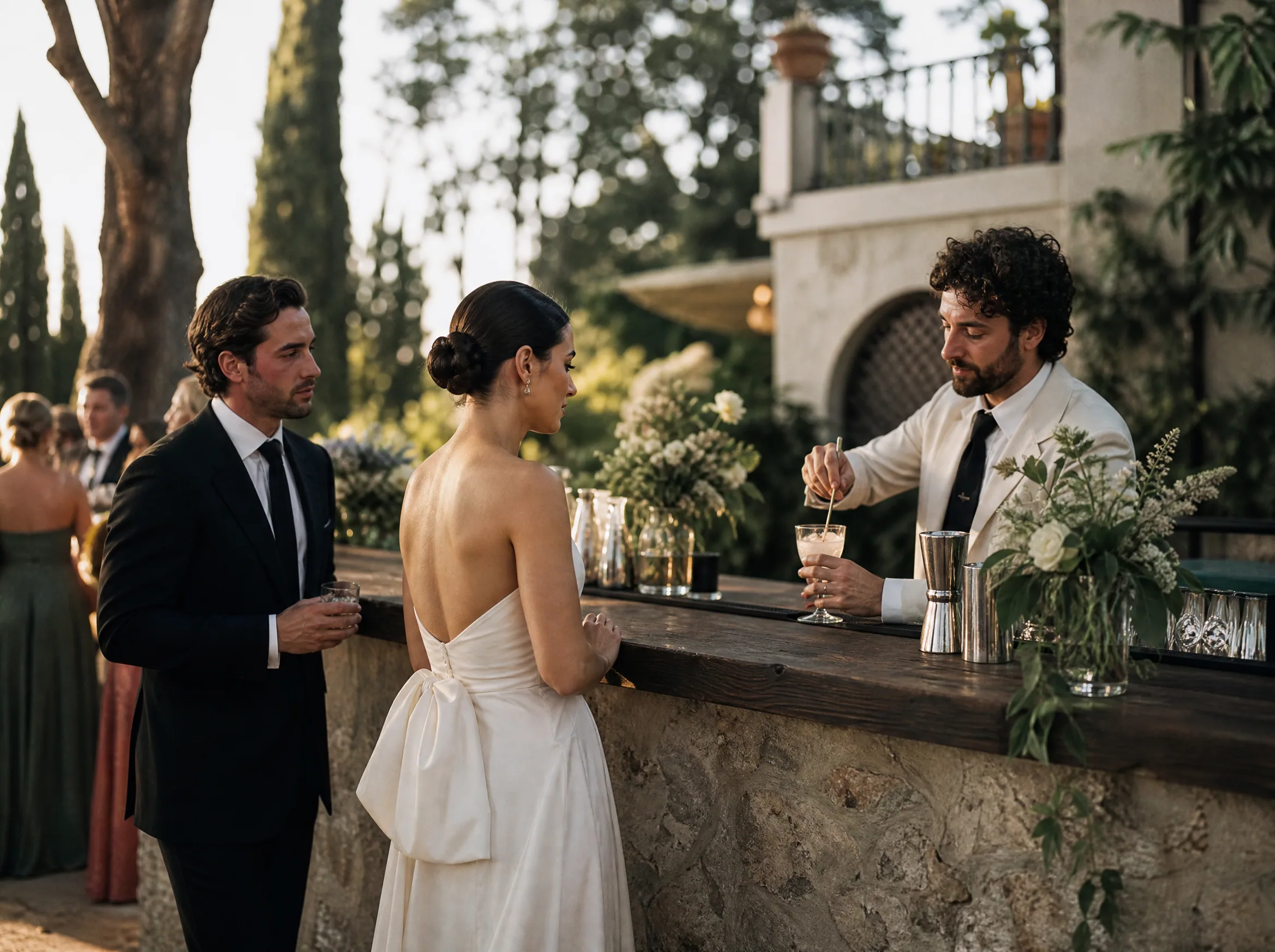 Destination wedding editorial: Decide What Kind of Bar Experience You Actually Want