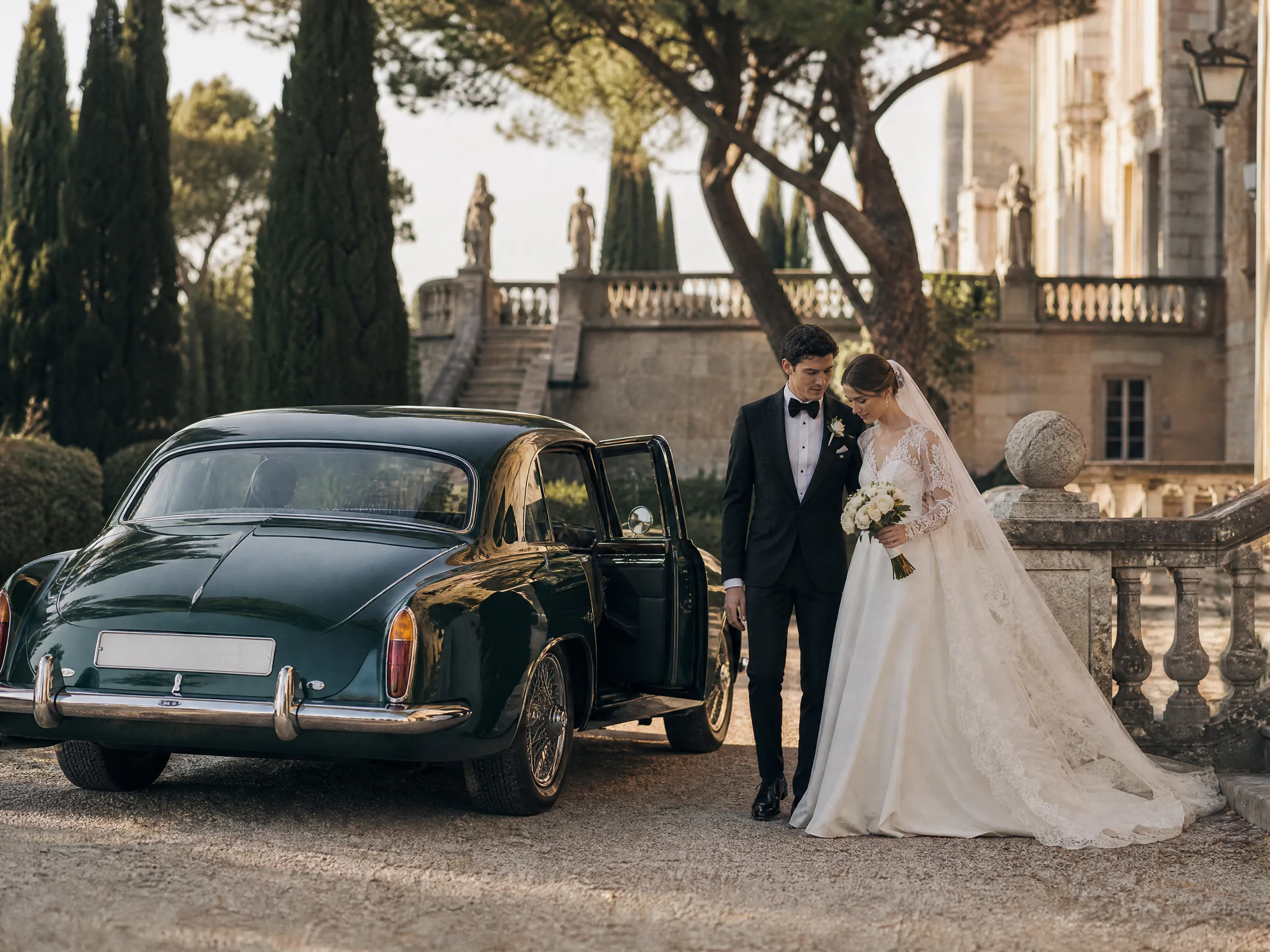 Traslados de Ceremonia a Recepción para Bodas de Destino en España