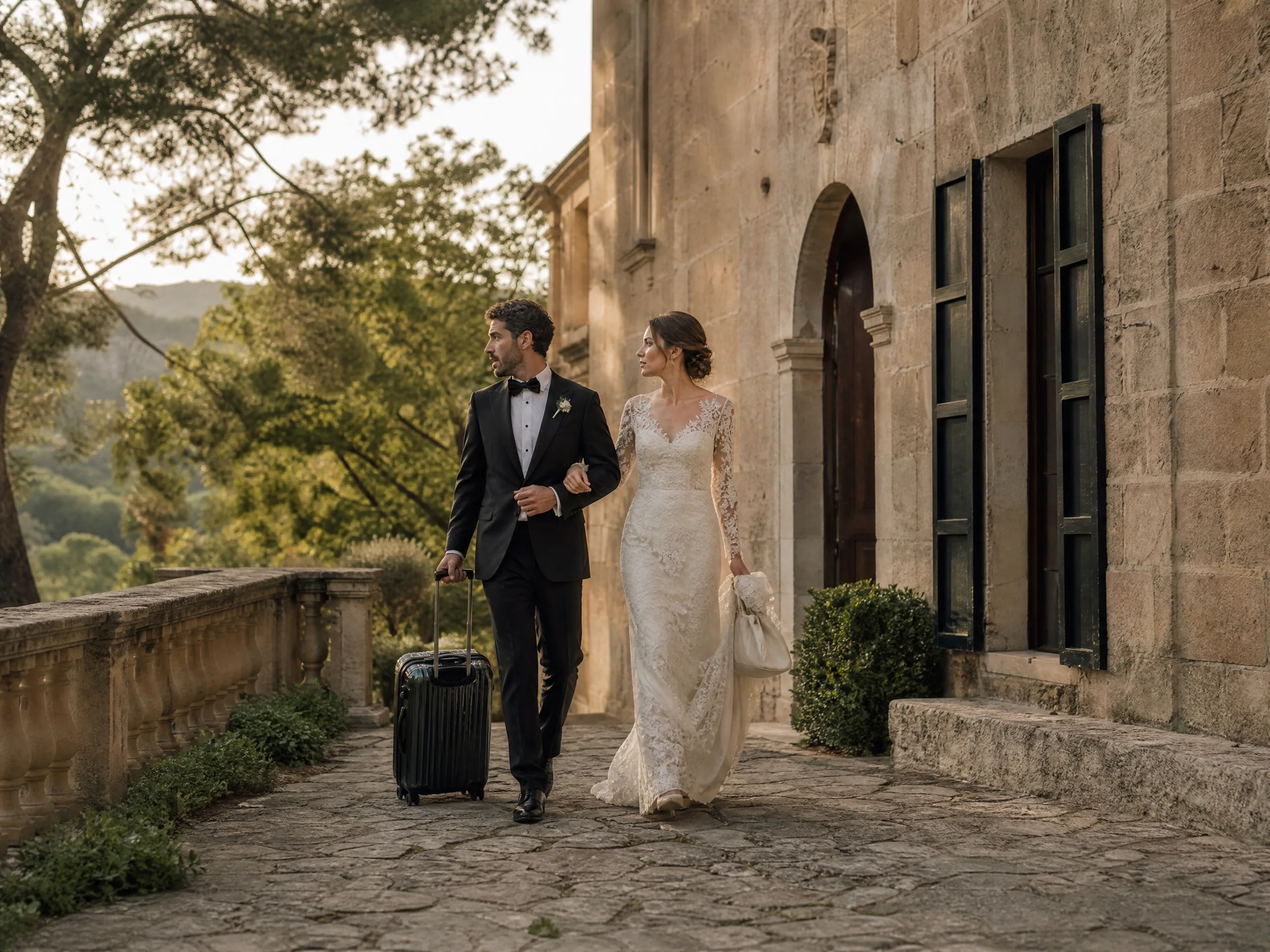 Destination wedding editorial: Why Luggage Risk Is Higher for Destination Weddings