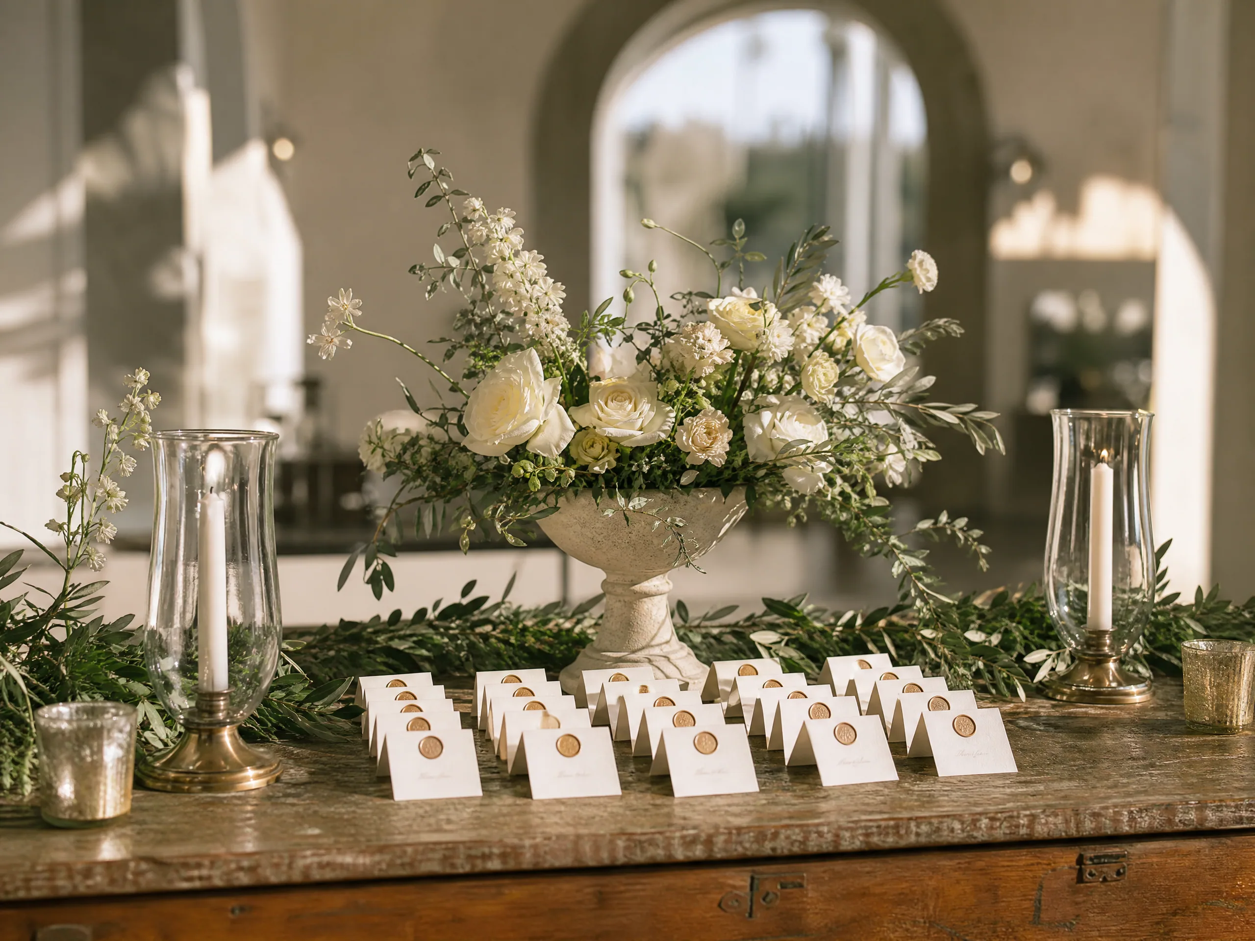 Luxury wedding detail: Choose One Guest-Facing System (and Stick to It)