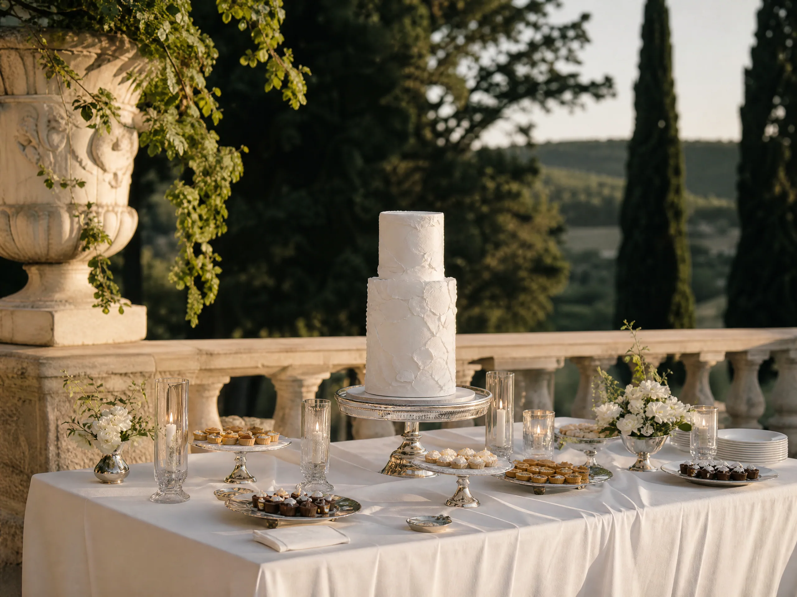 Wedding Cake and Dessert Table Logistics for Destination Weddings in Spain
