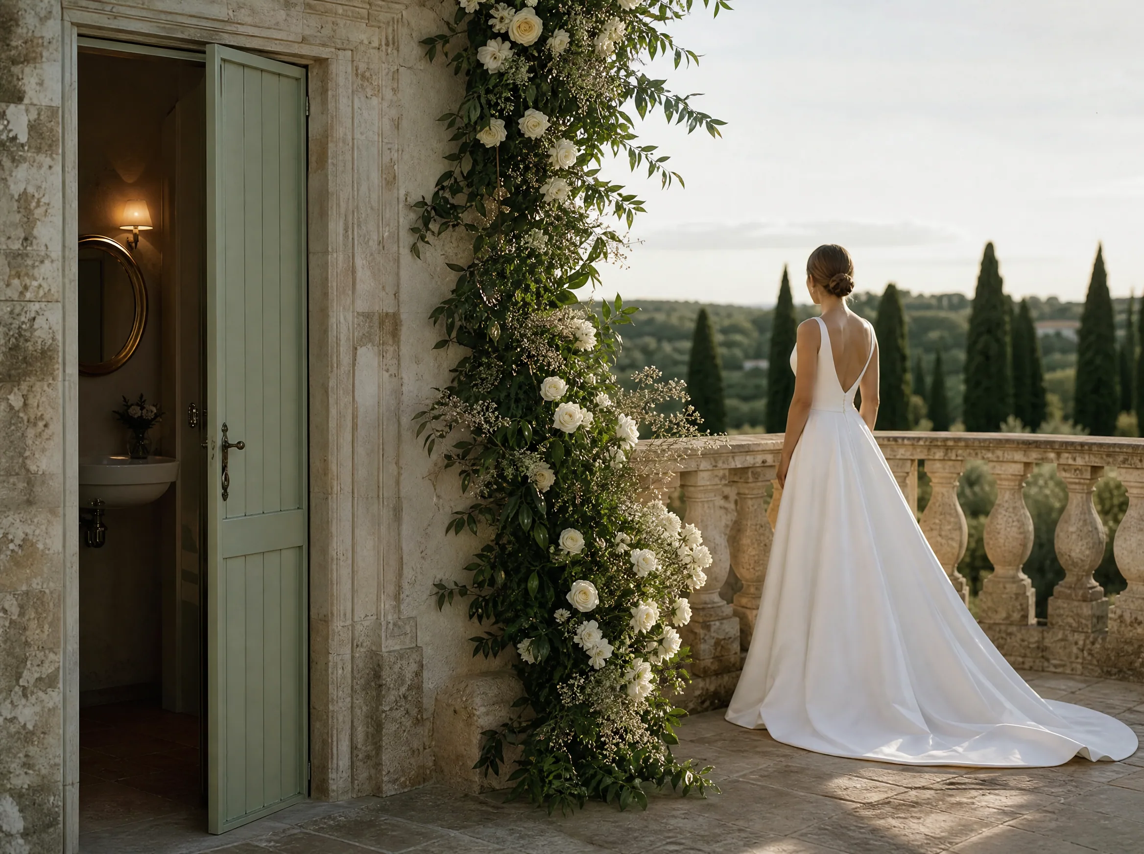 Portable Restrooms and Luxury WC Logistics for Outdoor Destination Weddings in Spain