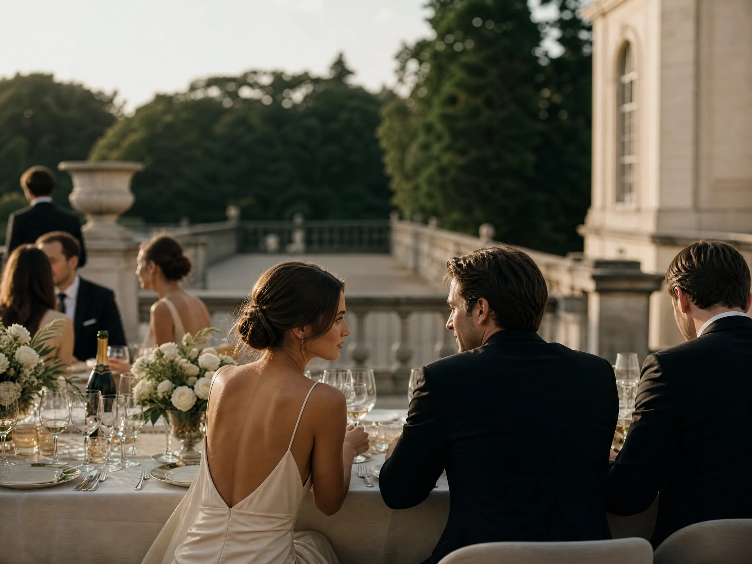Wedding reception detail: Choose Between Standard Units, Luxury Trailers, and Venue Hybrids