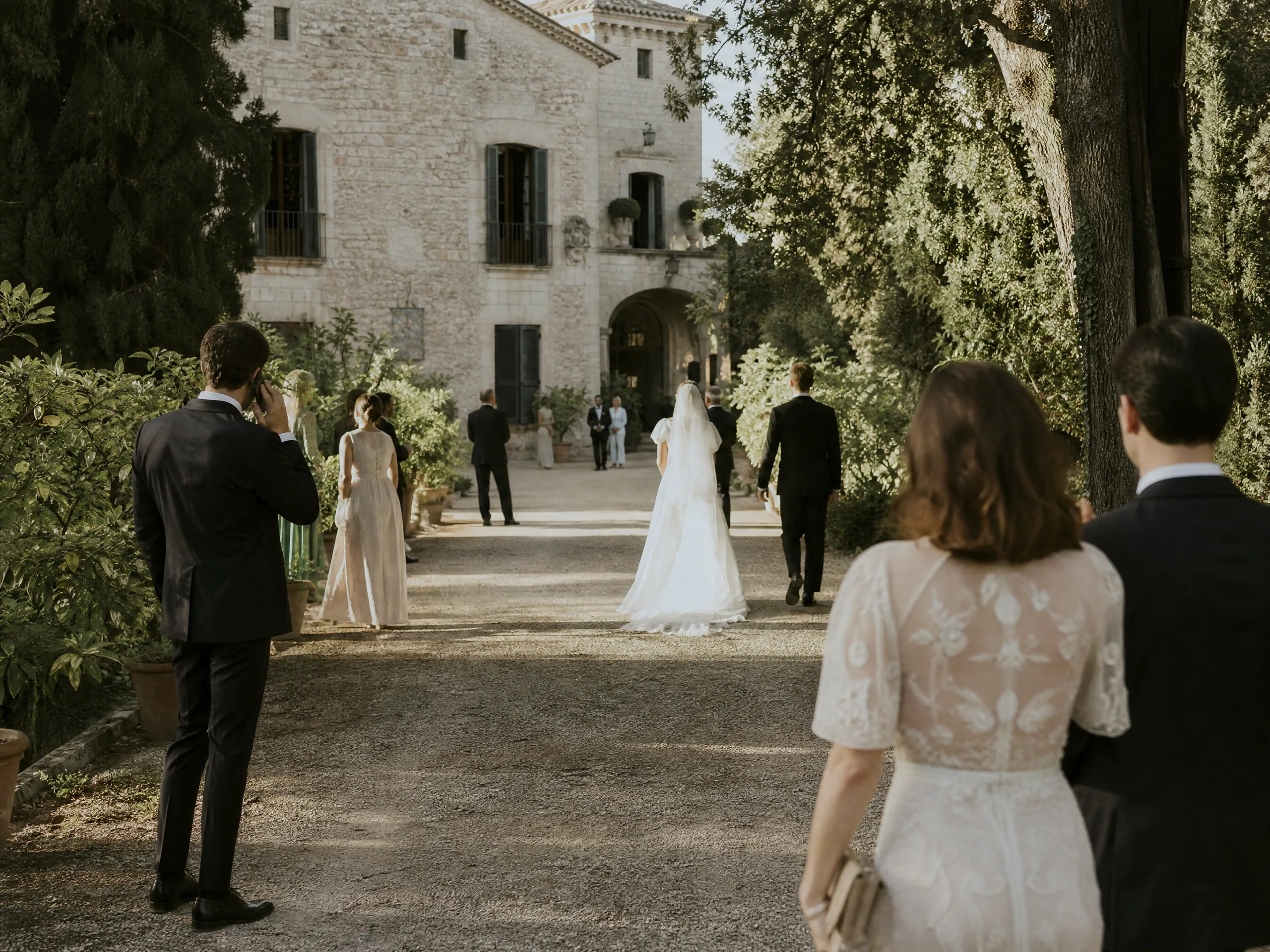 Wedding ceremony in Spain: Map Mobile Coverage for Arrivals, Not Only for the Ceremony Lawn
