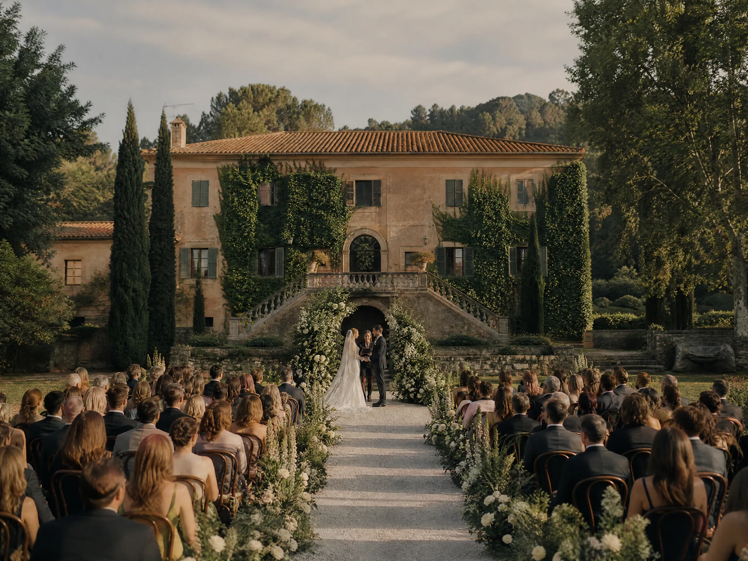 Wedding ceremony in Spain: Choose Ceremony Orientation Before You Lock Décor