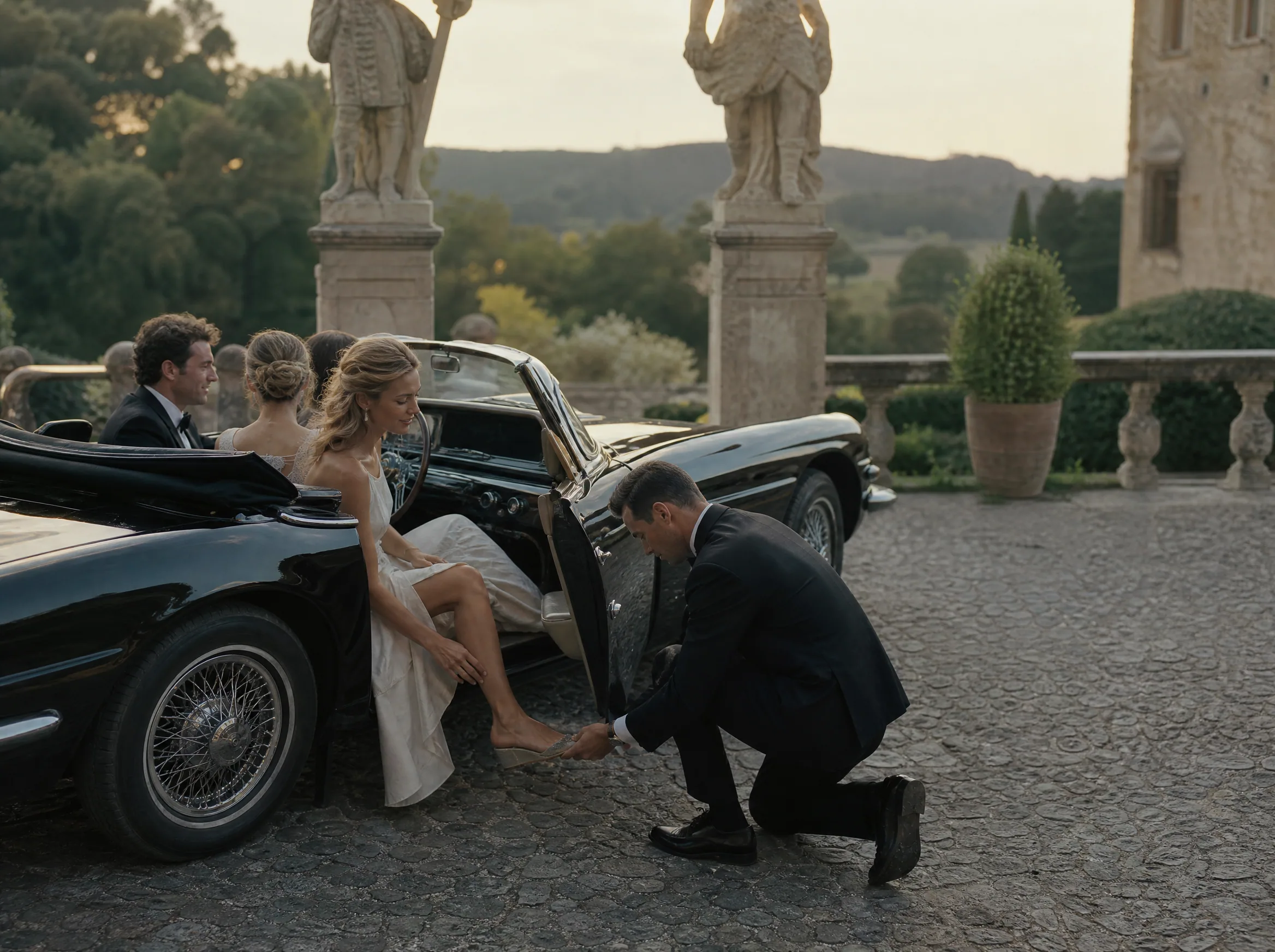 Late-Night Guest Return Transport After Destination Wedding Parties in Spain
