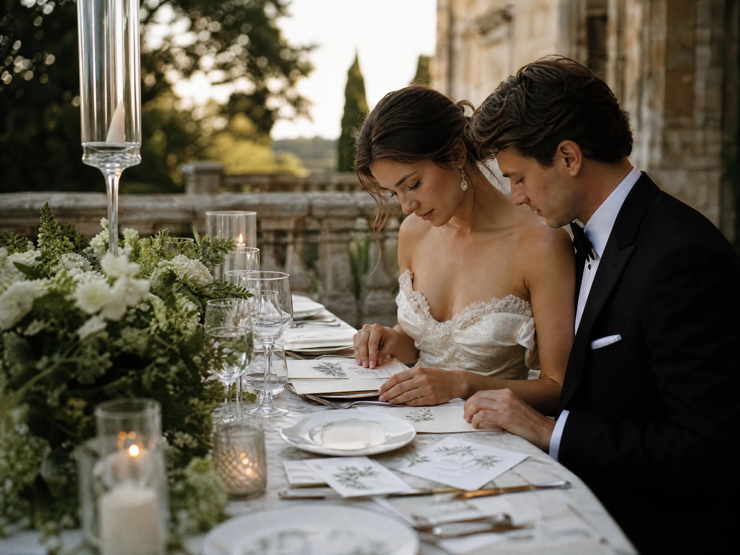 Wedding reception detail: Build a Stationery Timeline That Matches Spanish Vendor Reality