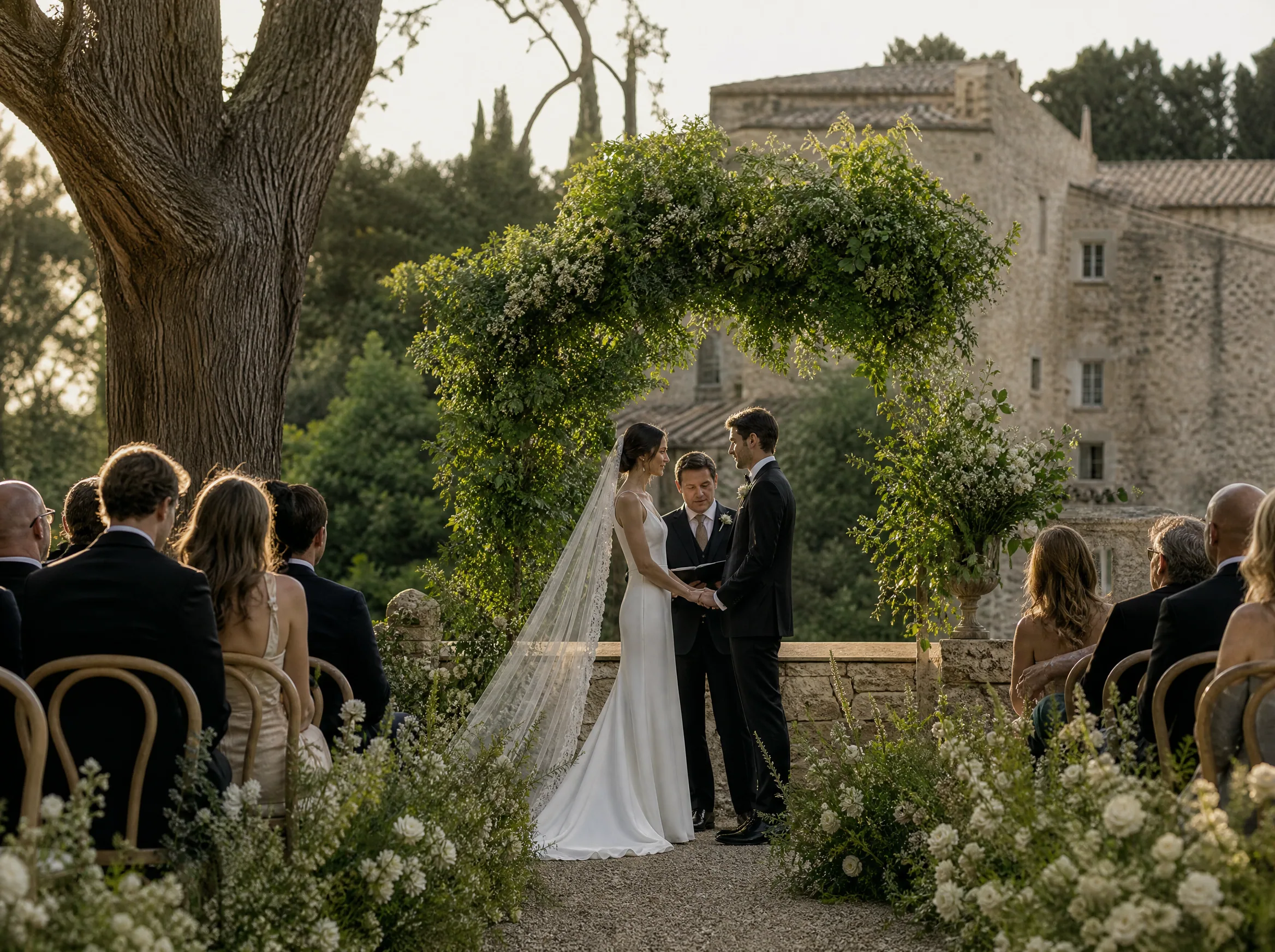 Wedding ceremony in Spain: Choose Materials That Photograph Well and Clean Up Cleanly