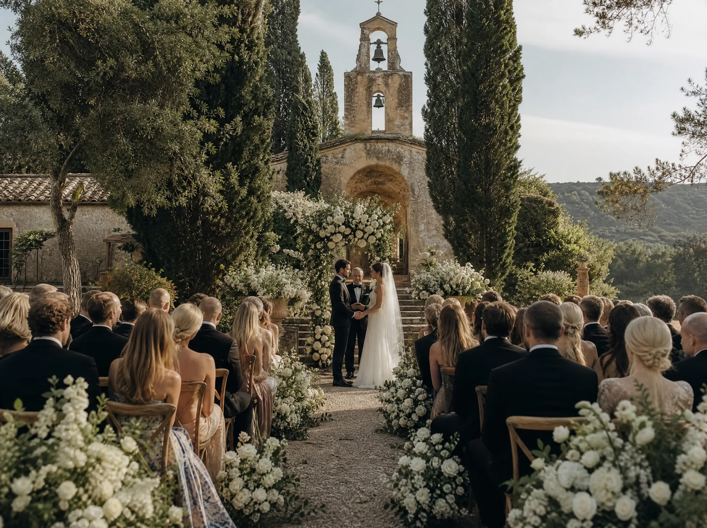 Wedding ceremony in Spain: Write a short guest content brief—not a rulebook