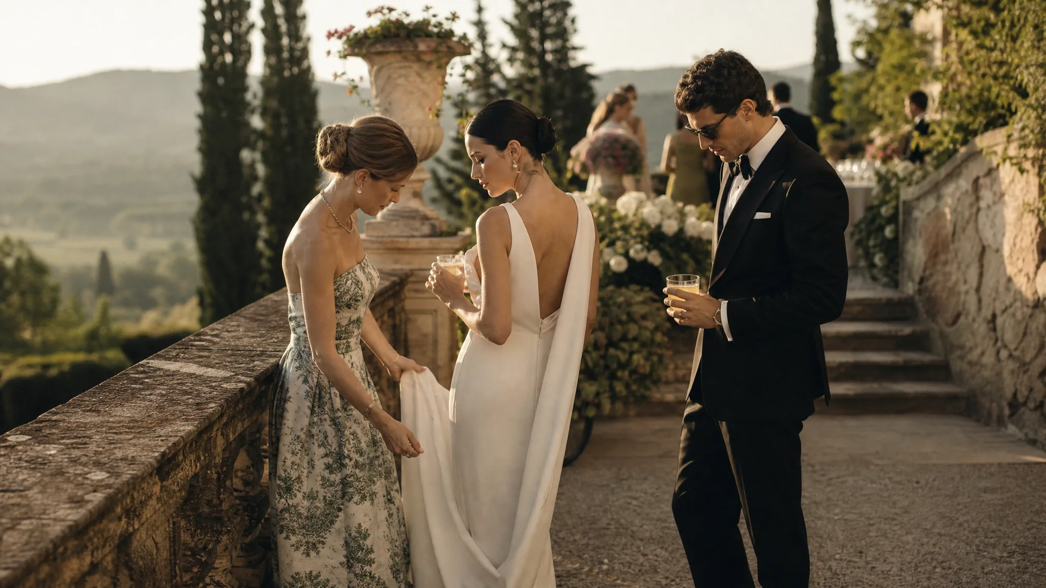 Guest Emergency Fashion Kits and On-Site Stain Repair for Destination Weddings in Spain