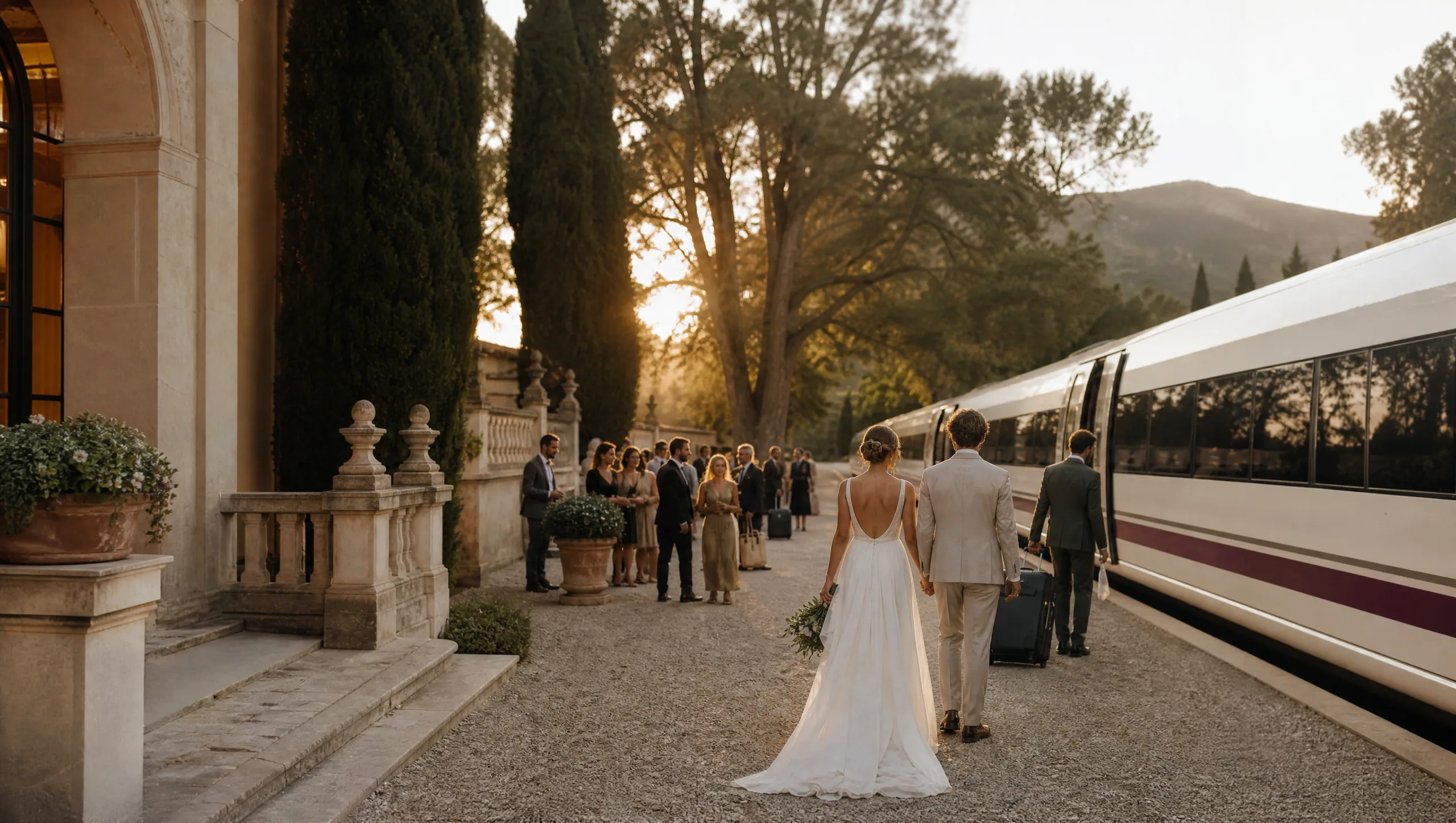 Guest Train and AVE Arrival Logistics for Destination Weddings in Spain