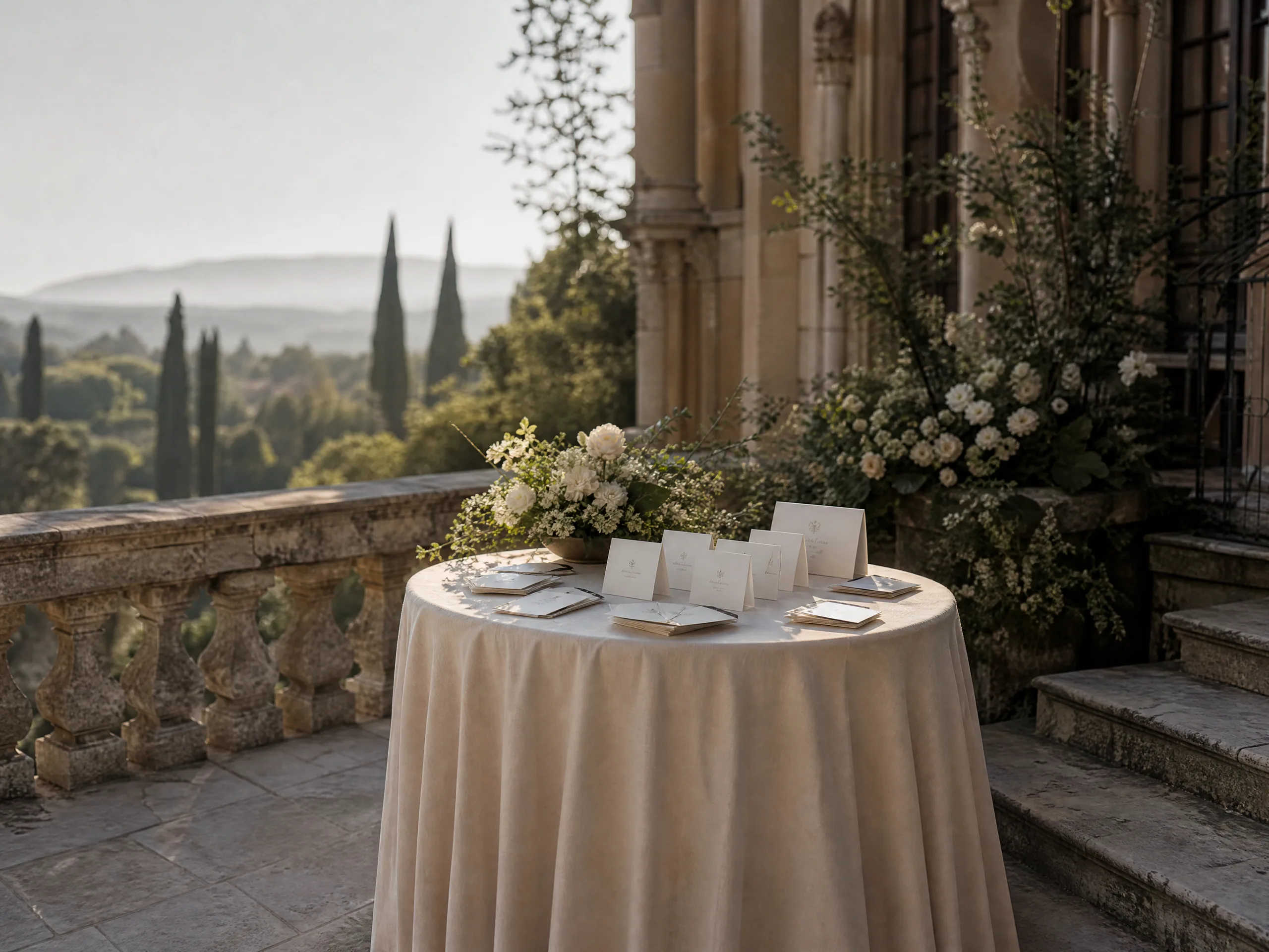 MC Bilingual Cue Cards and Guest Name Pronunciation for Destination Weddings in Spain