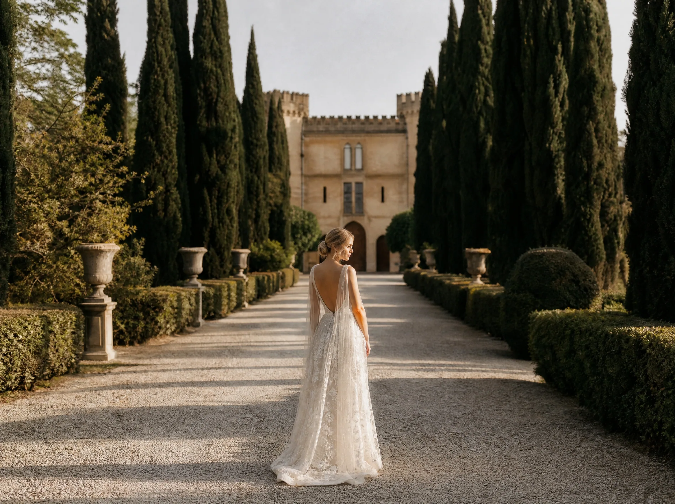Destination wedding editorial: Map every gravel approach before the first white dress arrives