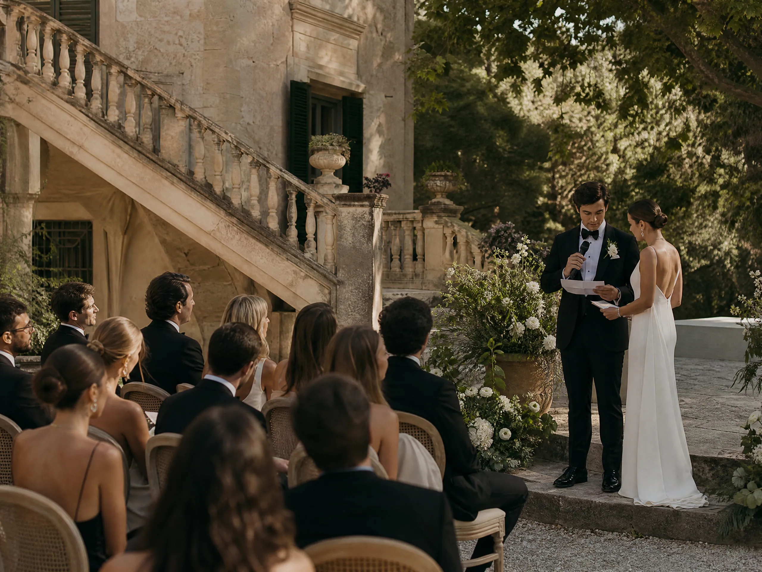 Destination wedding editorial: Decide who speaks—and in which language when