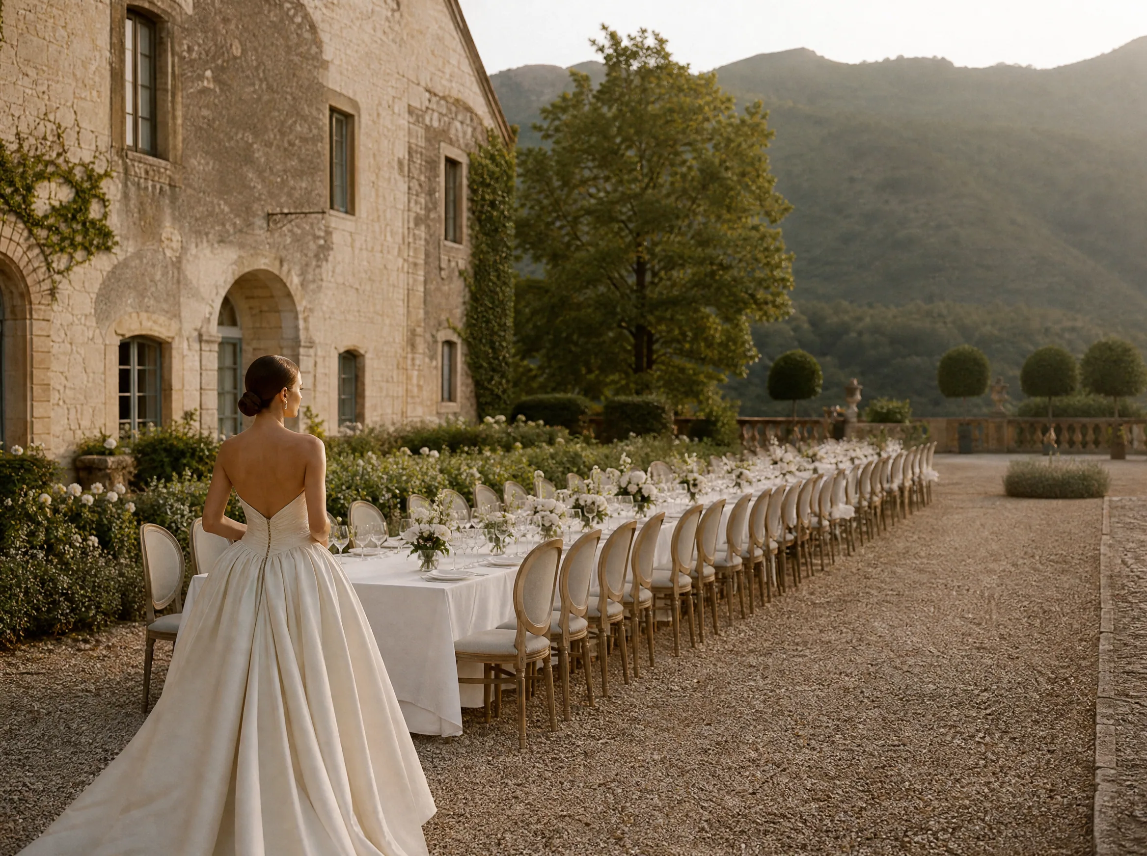 Destination wedding editorial: Decide whether rentals fit your venue and guest mix
