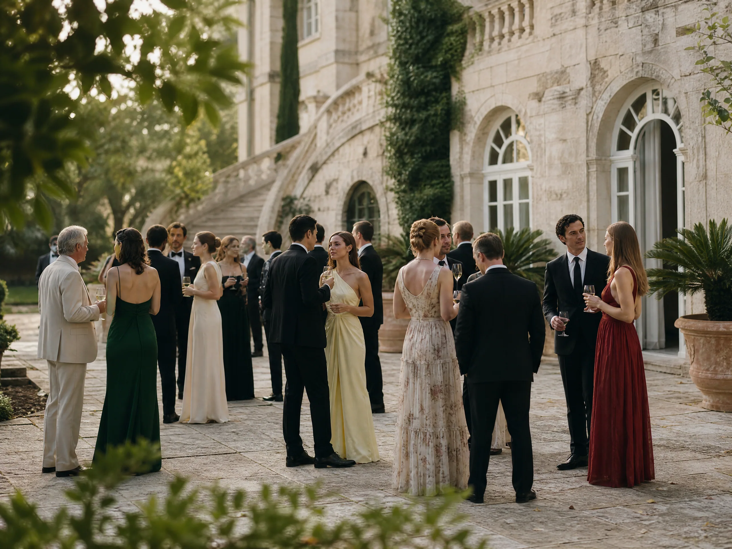 Luxury wedding detail: Choose products that work for mixed guest groups