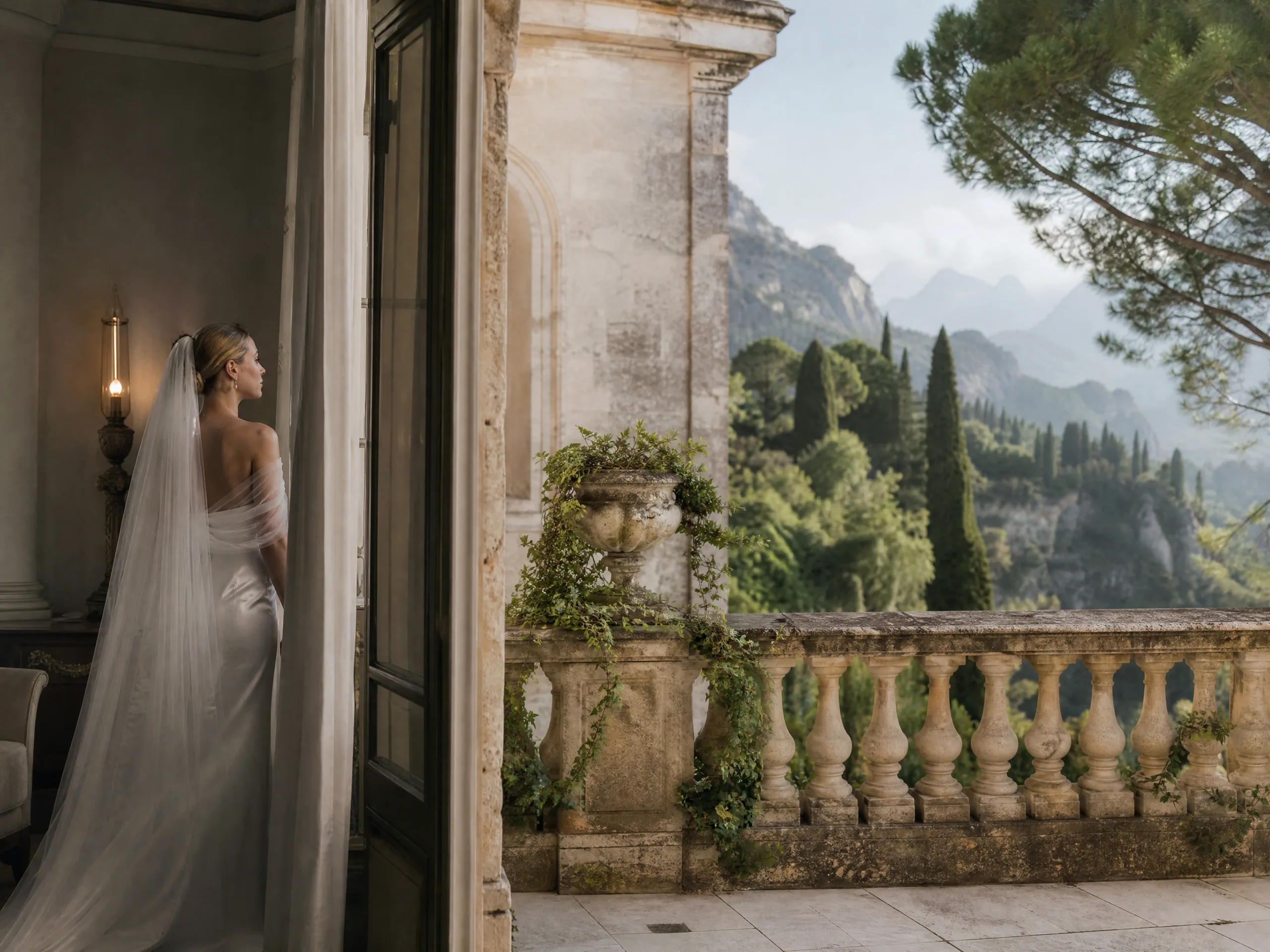 Luxury wedding detail: Choose a room that is reachable, private, and easy to leave
