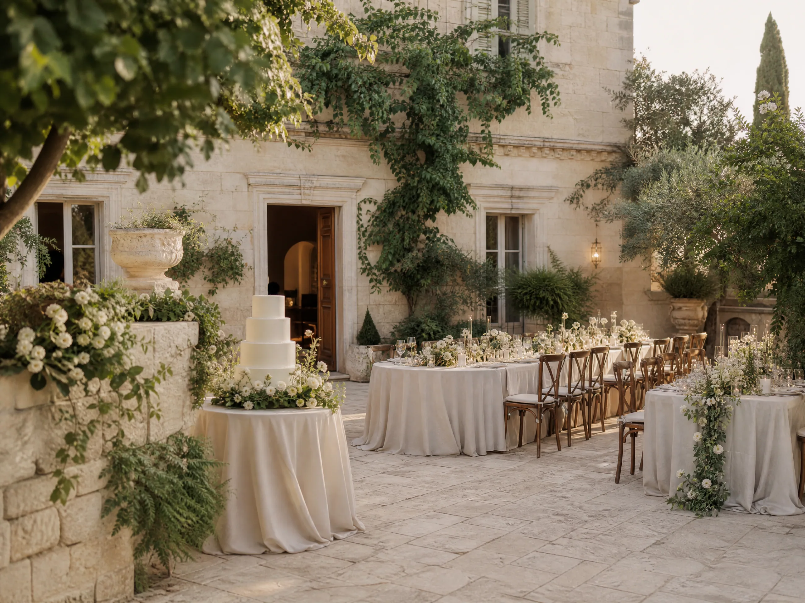 Luxury wedding detail: Decide what the couple provides versus what guests arrange