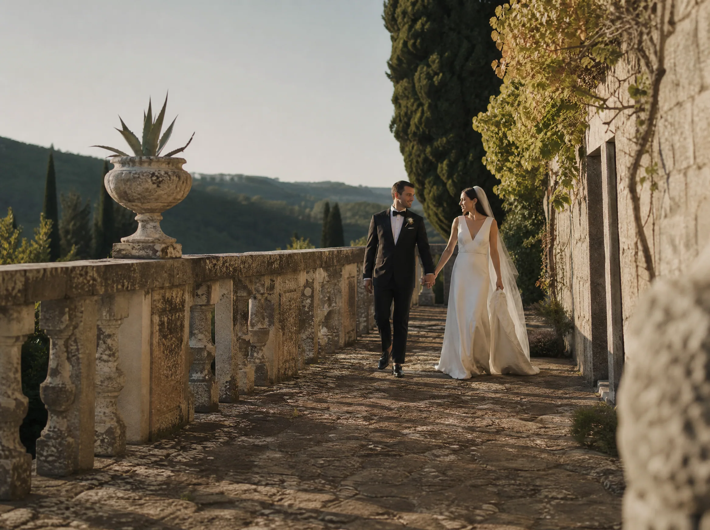 Destination wedding editorial: Ask the venue who actually lives next door