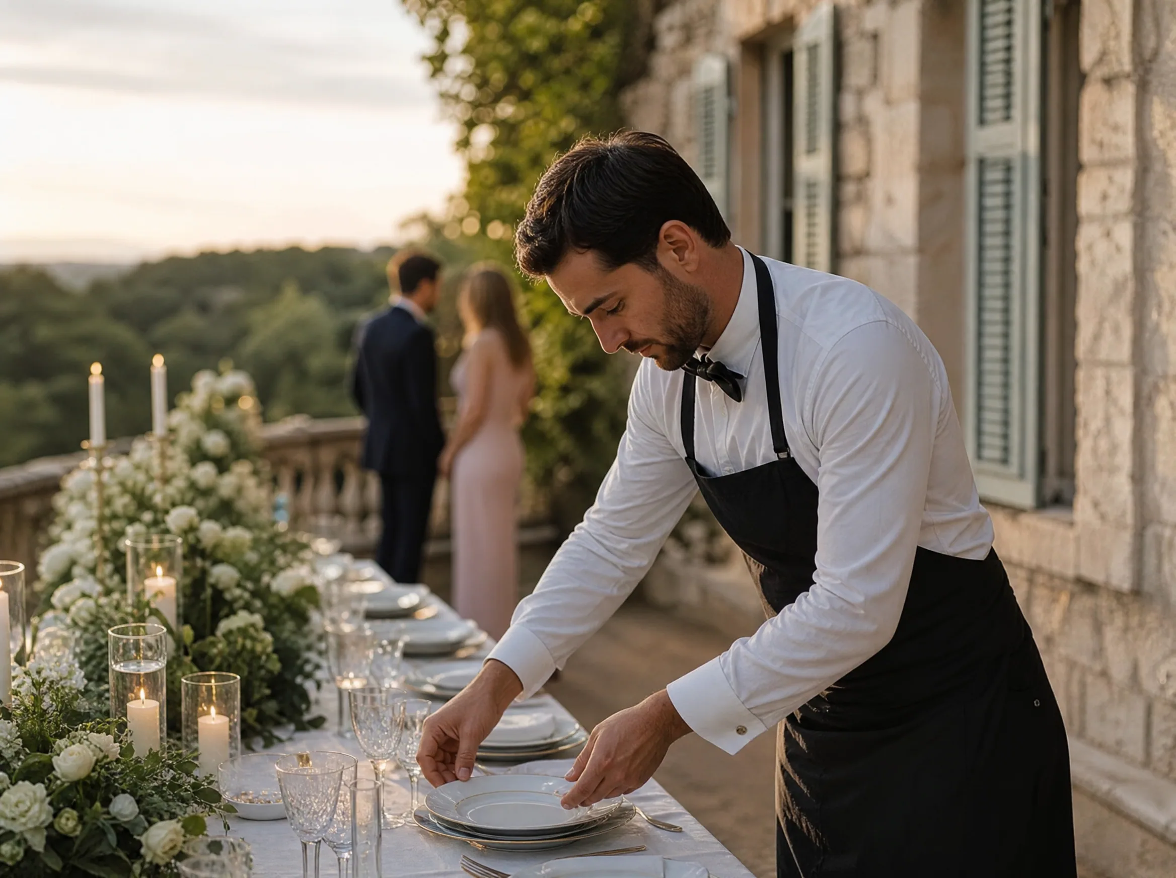 Wedding reception detail: Book a local vendor who understands wedding timing