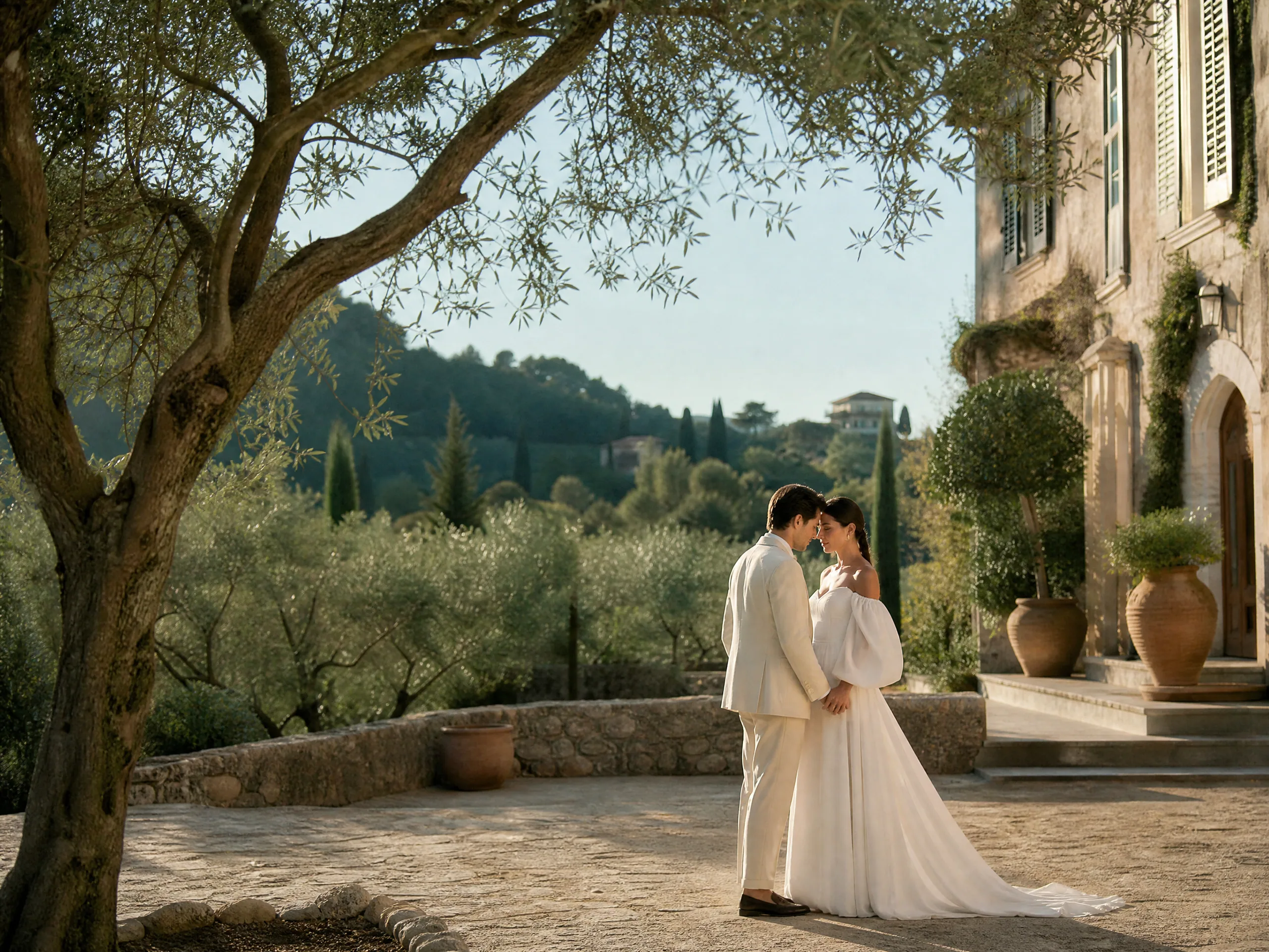 Destination wedding in Spain: Brief Spanish and English versions without doubling the runtime