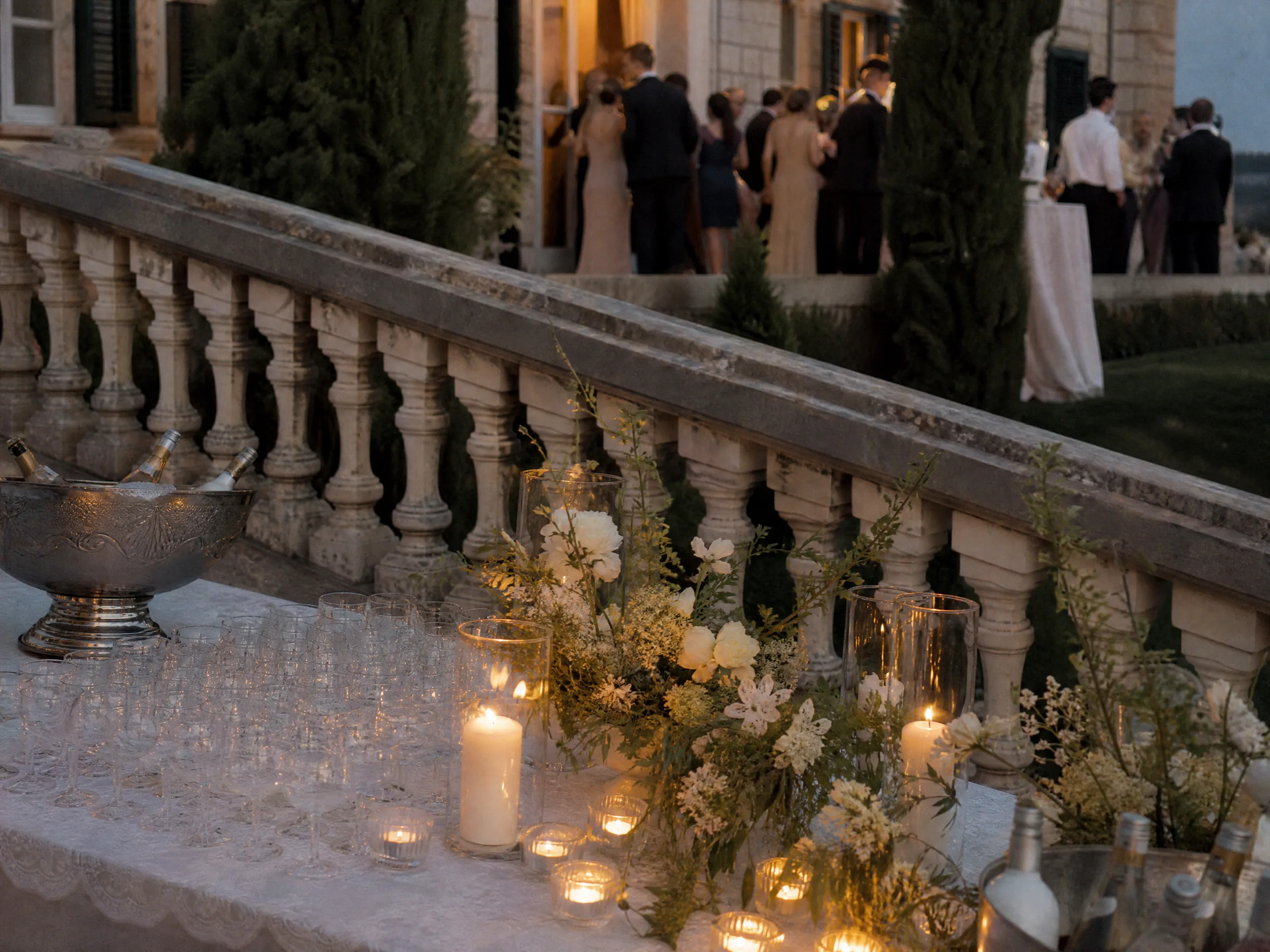 Wedding reception detail: Notify before the trucks arrive, not after the bass drops