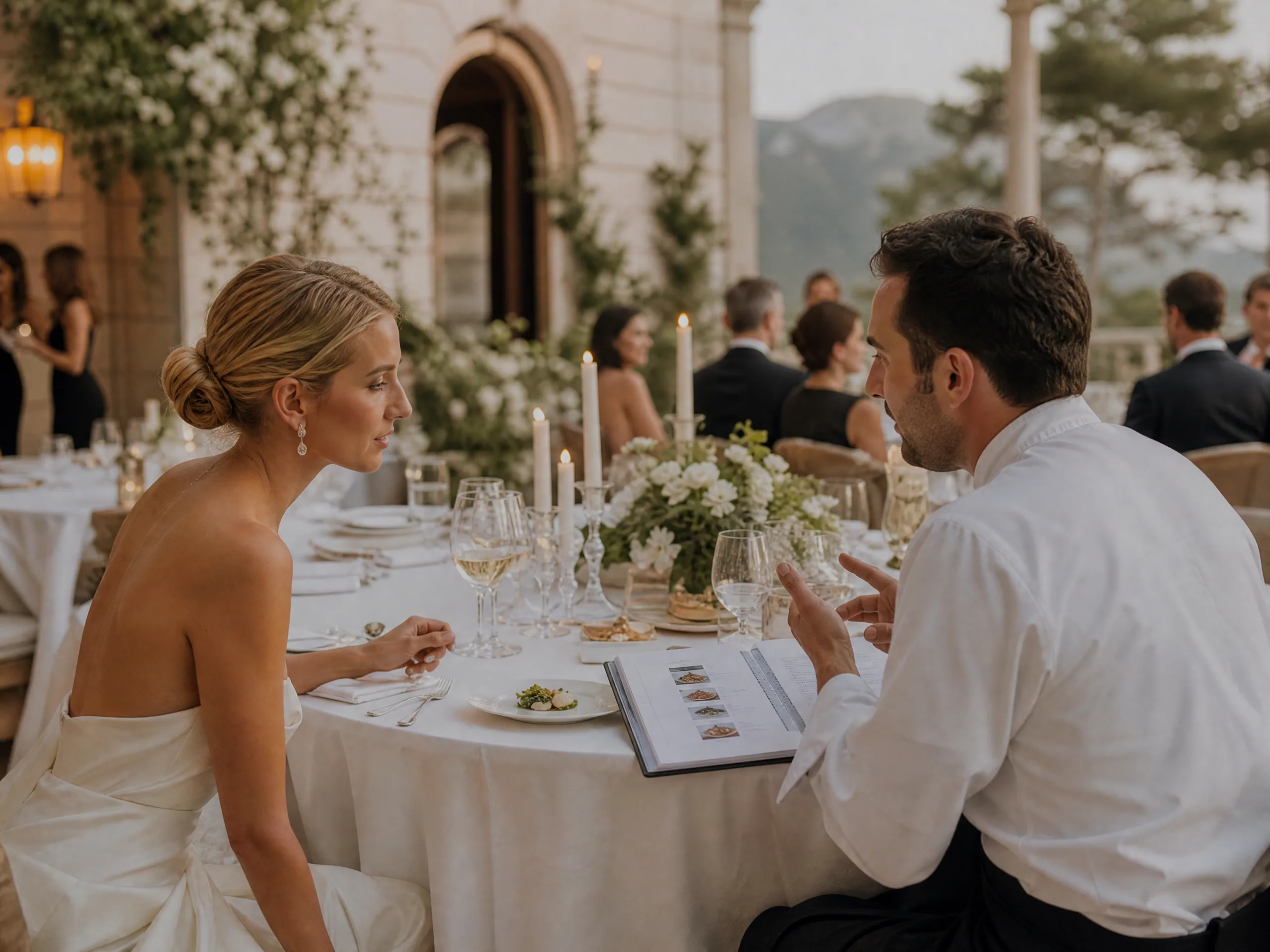 Wedding reception detail: Communicating Allergies with Your Catering Team