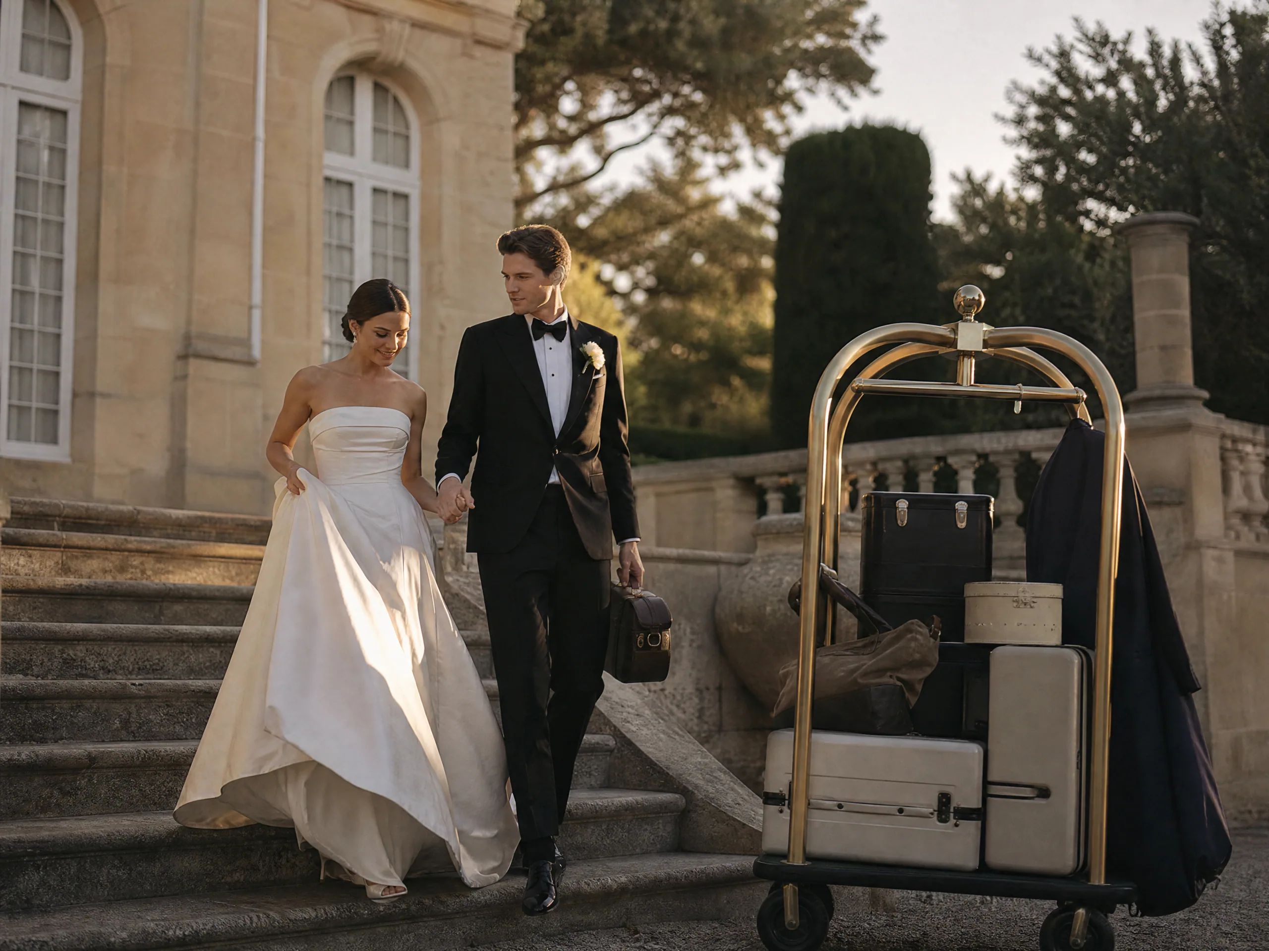Wedding-Day Hotel Check-Out and Luggage Storage Logistics for Destination Weddings in Spain